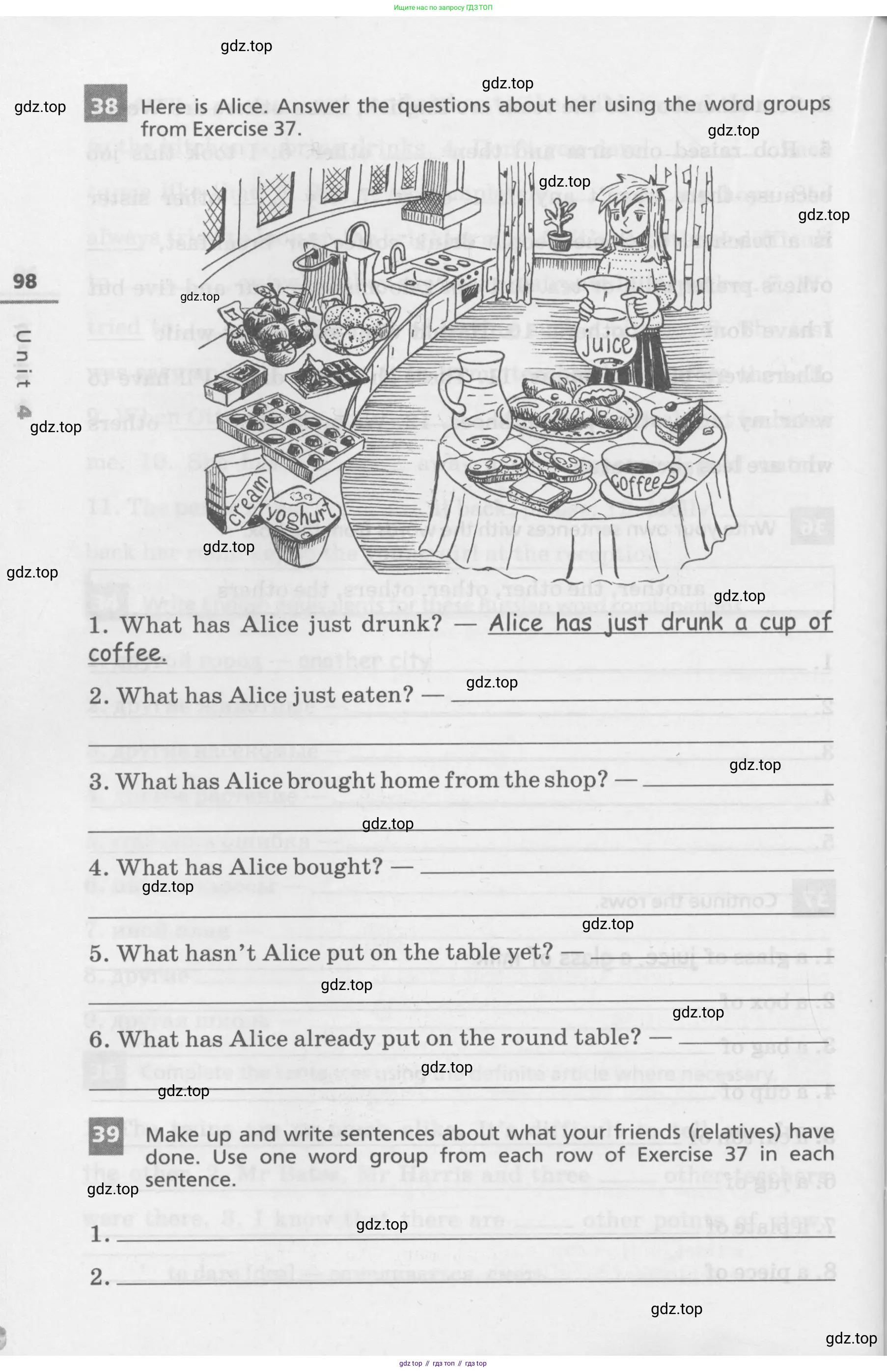 Английский язык (english), 7 класс Лексико-грамматический практикум, авторы: Афанасьева Ольга Васильевна (Afanasyeva Olga), Михеева Ирина Владимировна (Mikheeva Irina), Баранова Ксения Михайловна (Baranova Ksenia), издательство Просвещение, Москва, 2016, белого цвета, страница 98