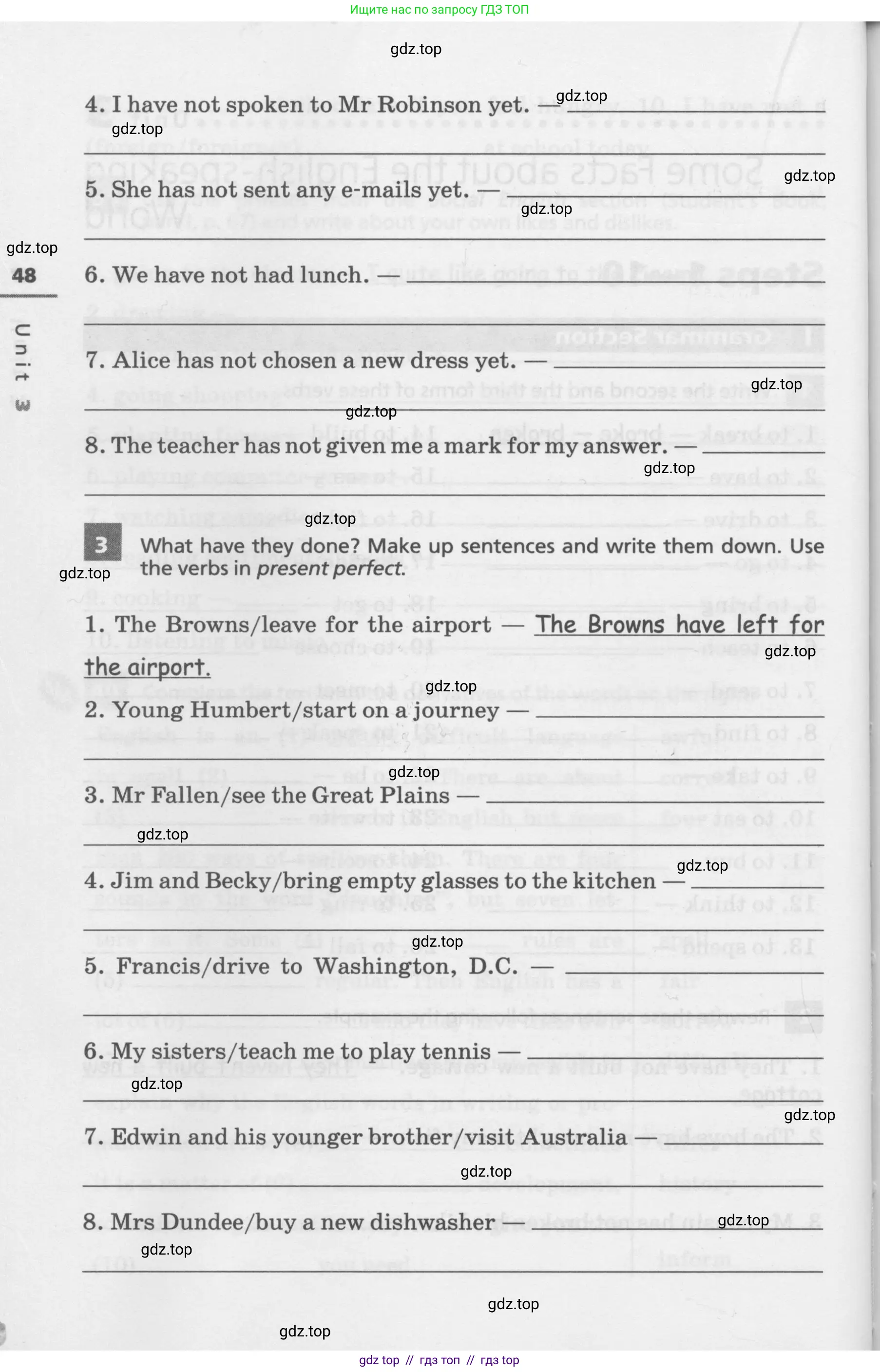 Английский язык (english), 7 класс Лексико-грамматический практикум, авторы: Афанасьева Ольга Васильевна (Afanasyeva Olga), Михеева Ирина Владимировна (Mikheeva Irina), Баранова Ксения Михайловна (Baranova Ksenia), издательство Просвещение, Москва, 2016, белого цвета, страница 48