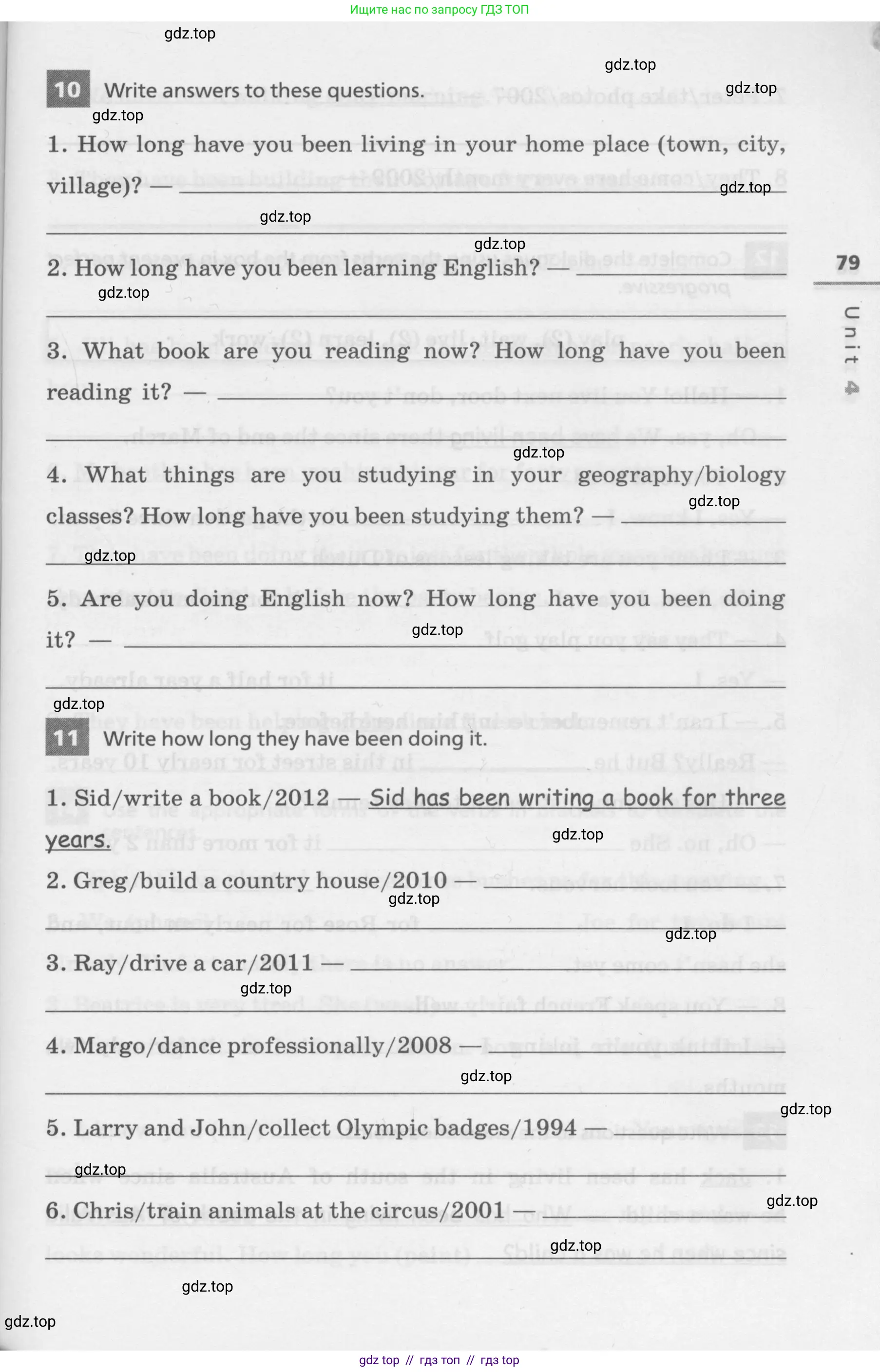 Английский язык (english), 7 класс Лексико-грамматический практикум, авторы: Афанасьева Ольга Васильевна (Afanasyeva Olga), Михеева Ирина Владимировна (Mikheeva Irina), Баранова Ксения Михайловна (Baranova Ksenia), издательство Просвещение, Москва, 2016, белого цвета, страница 79