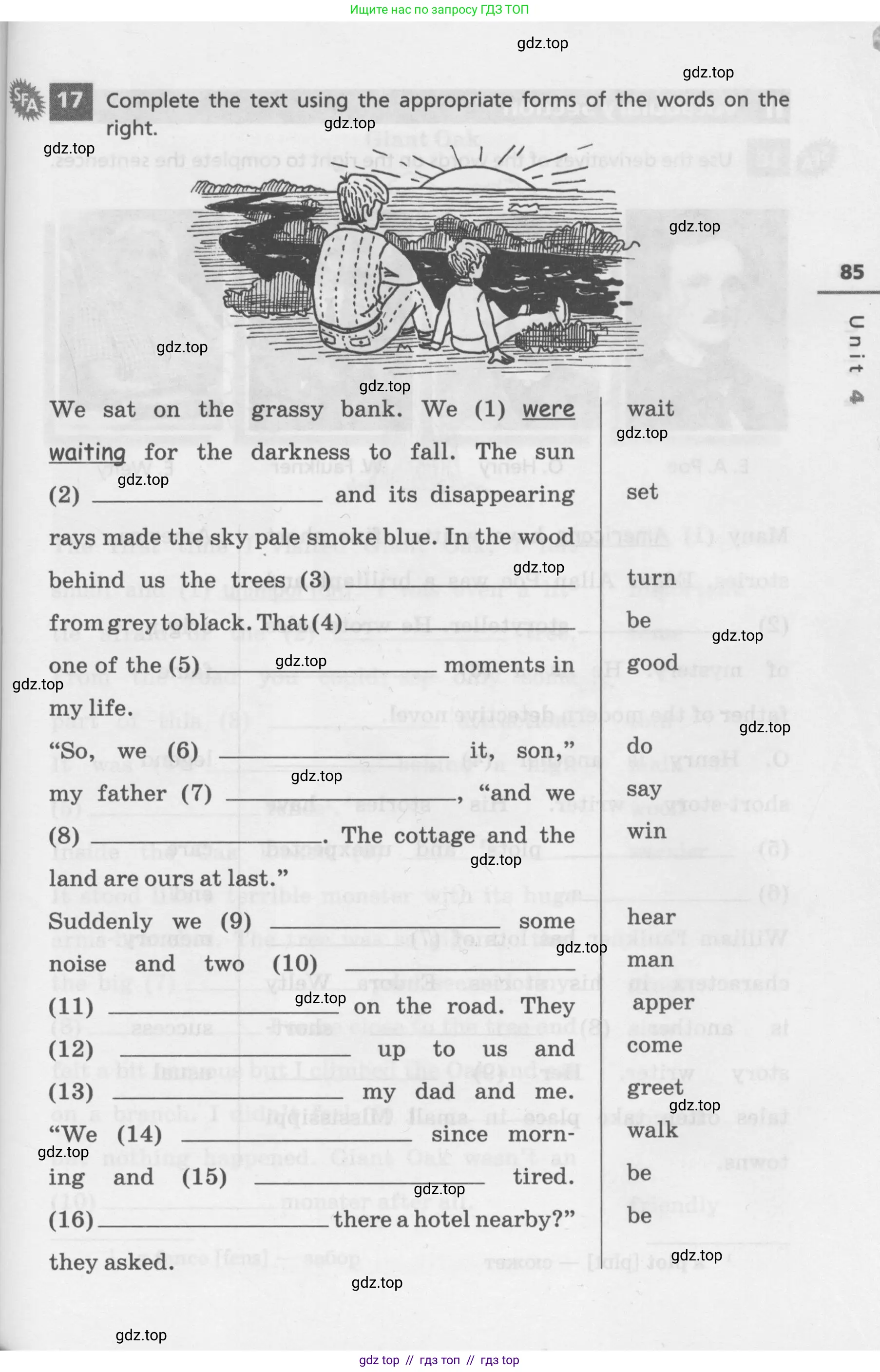 Английский язык (english), 7 класс Лексико-грамматический практикум, авторы: Афанасьева Ольга Васильевна (Afanasyeva Olga), Михеева Ирина Владимировна (Mikheeva Irina), Баранова Ксения Михайловна (Baranova Ksenia), издательство Просвещение, Москва, 2016, белого цвета, страница 85