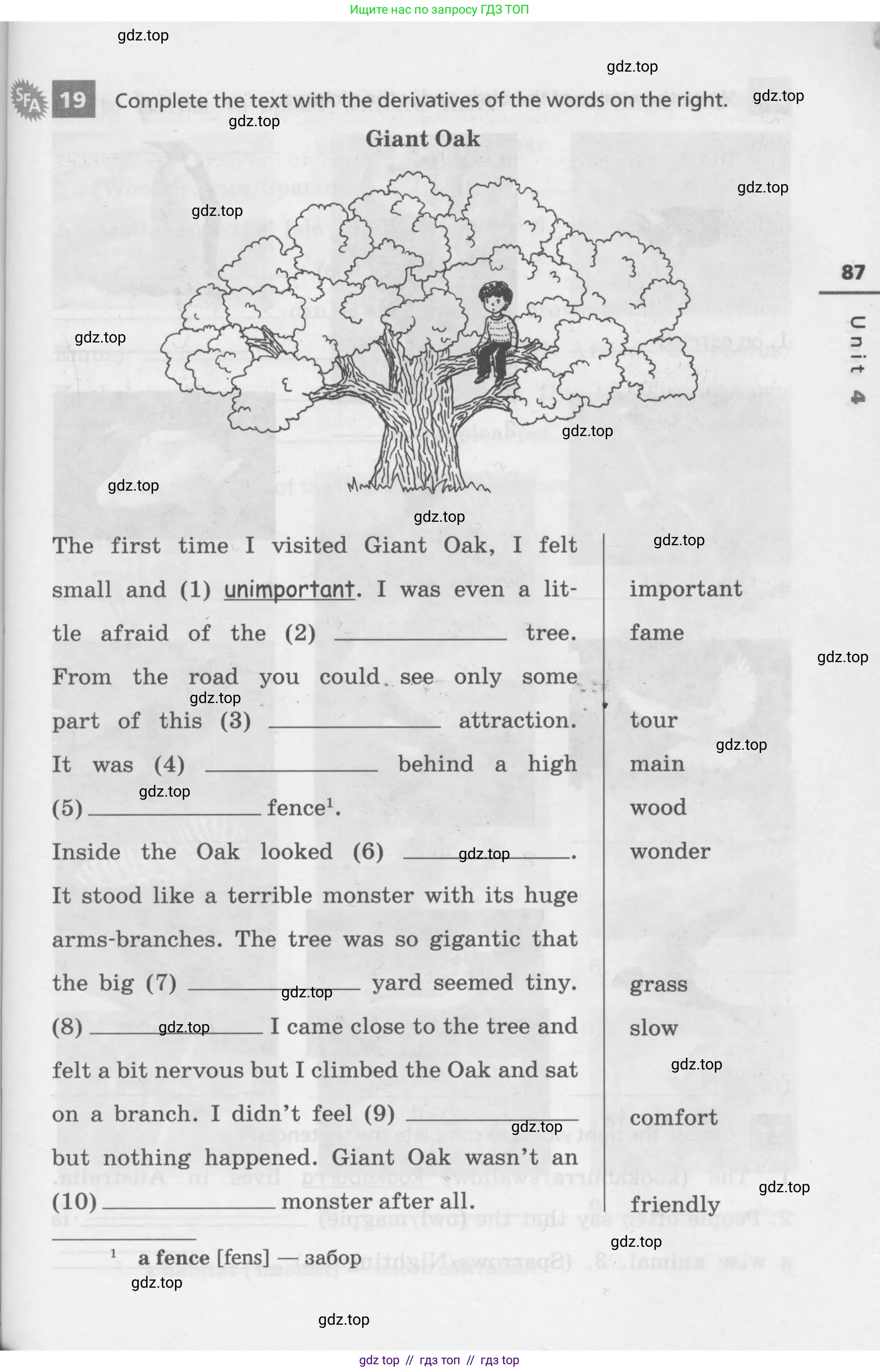 Английский язык (english), 7 класс Лексико-грамматический практикум, авторы: Афанасьева Ольга Васильевна (Afanasyeva Olga), Михеева Ирина Владимировна (Mikheeva Irina), Баранова Ксения Михайловна (Baranova Ksenia), издательство Просвещение, Москва, 2016, белого цвета, страница 87