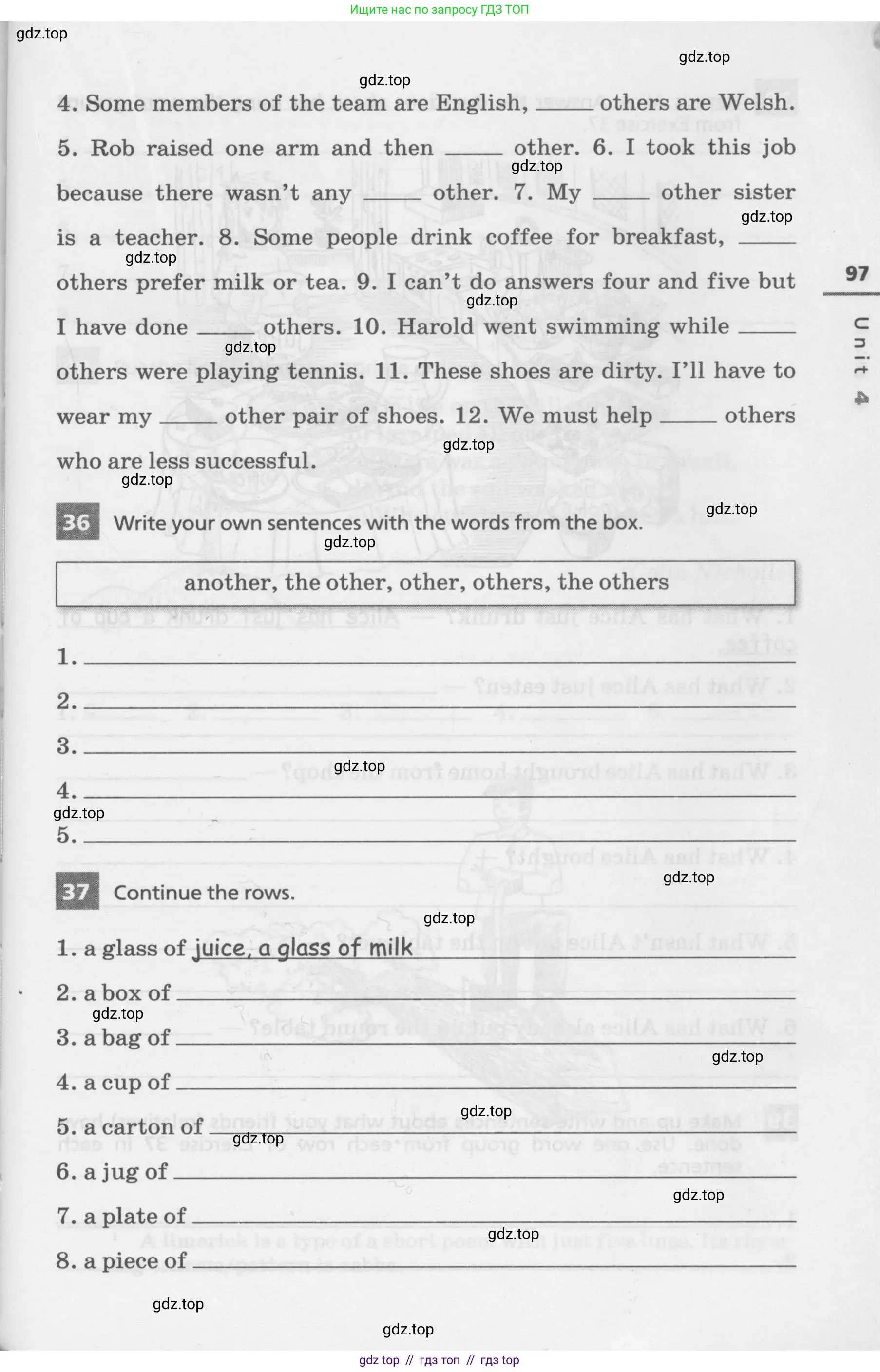 Английский язык (english), 7 класс Лексико-грамматический практикум, авторы: Афанасьева Ольга Васильевна (Afanasyeva Olga), Михеева Ирина Владимировна (Mikheeva Irina), Баранова Ксения Михайловна (Baranova Ksenia), издательство Просвещение, Москва, 2016, белого цвета, страница 97