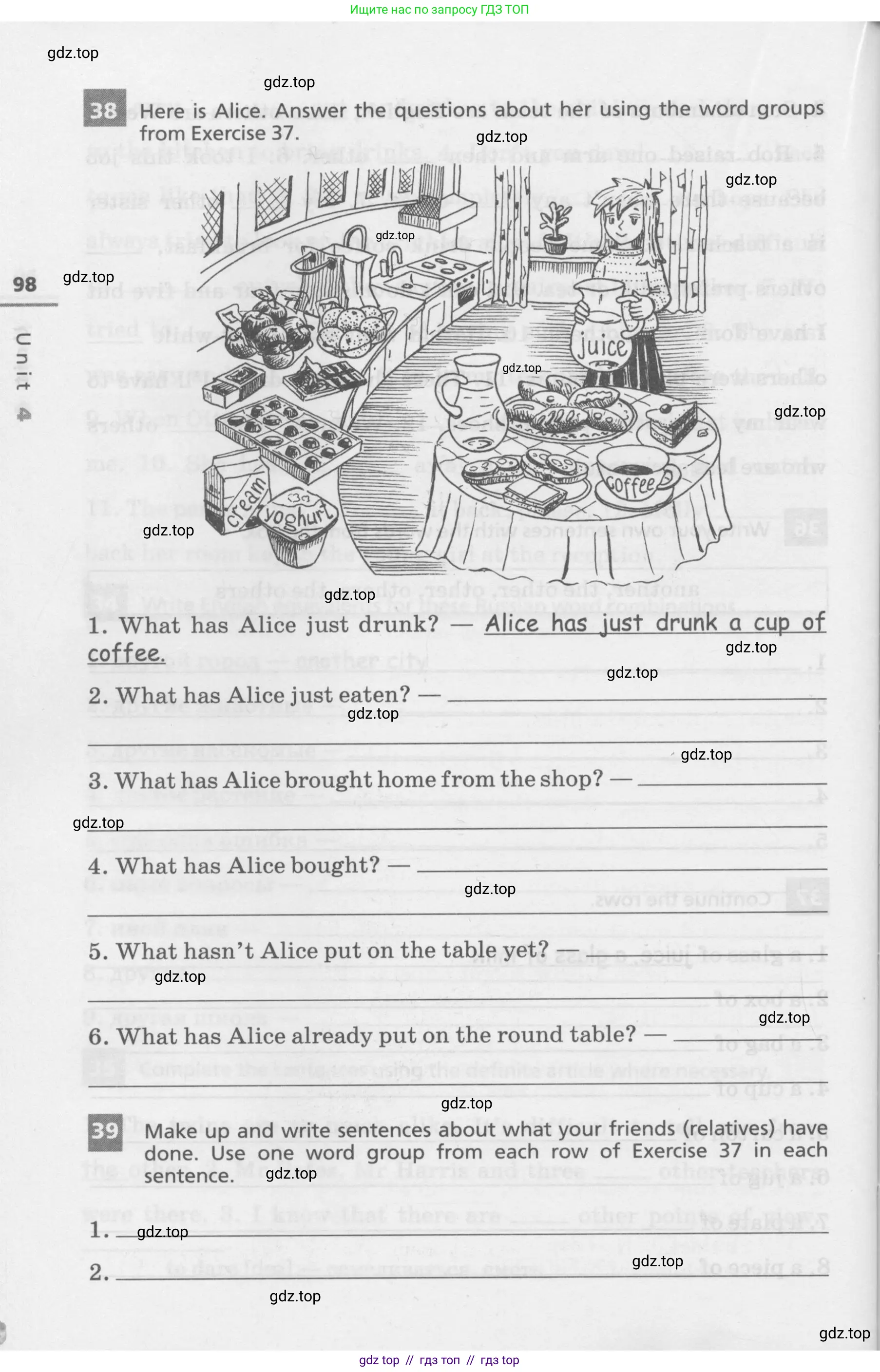 Английский язык (english), 7 класс Лексико-грамматический практикум, авторы: Афанасьева Ольга Васильевна (Afanasyeva Olga), Михеева Ирина Владимировна (Mikheeva Irina), Баранова Ксения Михайловна (Baranova Ksenia), издательство Просвещение, Москва, 2016, белого цвета, страница 98