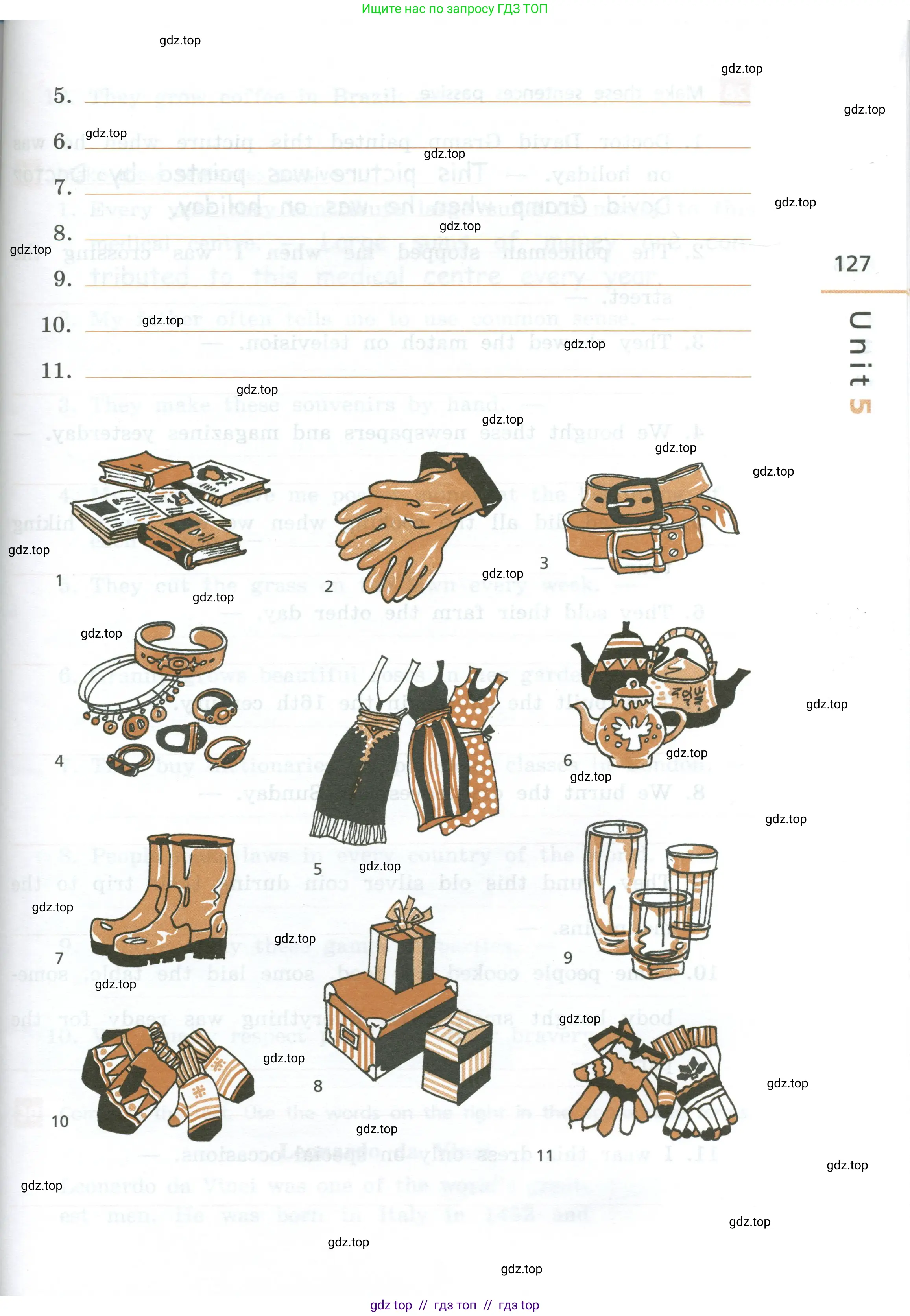 Английский язык (english), 7 класс рабочая тетрадь, авторы: Афанасьева Ольга Васильевна (Afanasyeva Olga), Михеева Ирина Владимировна (Mikheeva Irina), Баранова Ксения Михайловна (Baranova Ksenia), издательство Просвещение, Москва, 2024, белого цвета, страница 127