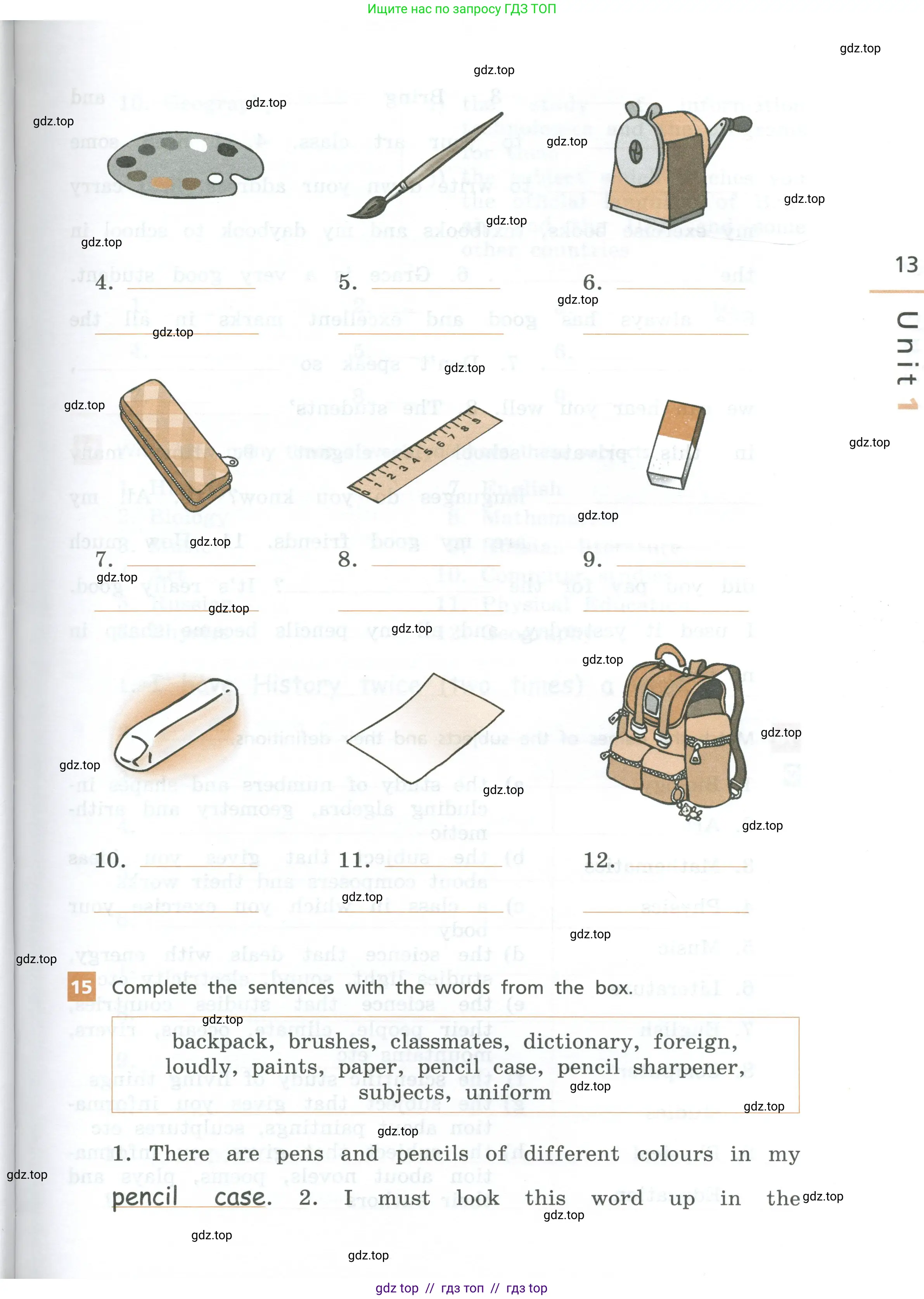Английский язык (english), 7 класс рабочая тетрадь, авторы: Афанасьева Ольга Васильевна (Afanasyeva Olga), Михеева Ирина Владимировна (Mikheeva Irina), Баранова Ксения Михайловна (Baranova Ksenia), издательство Просвещение, Москва, 2024, белого цвета, страница 13