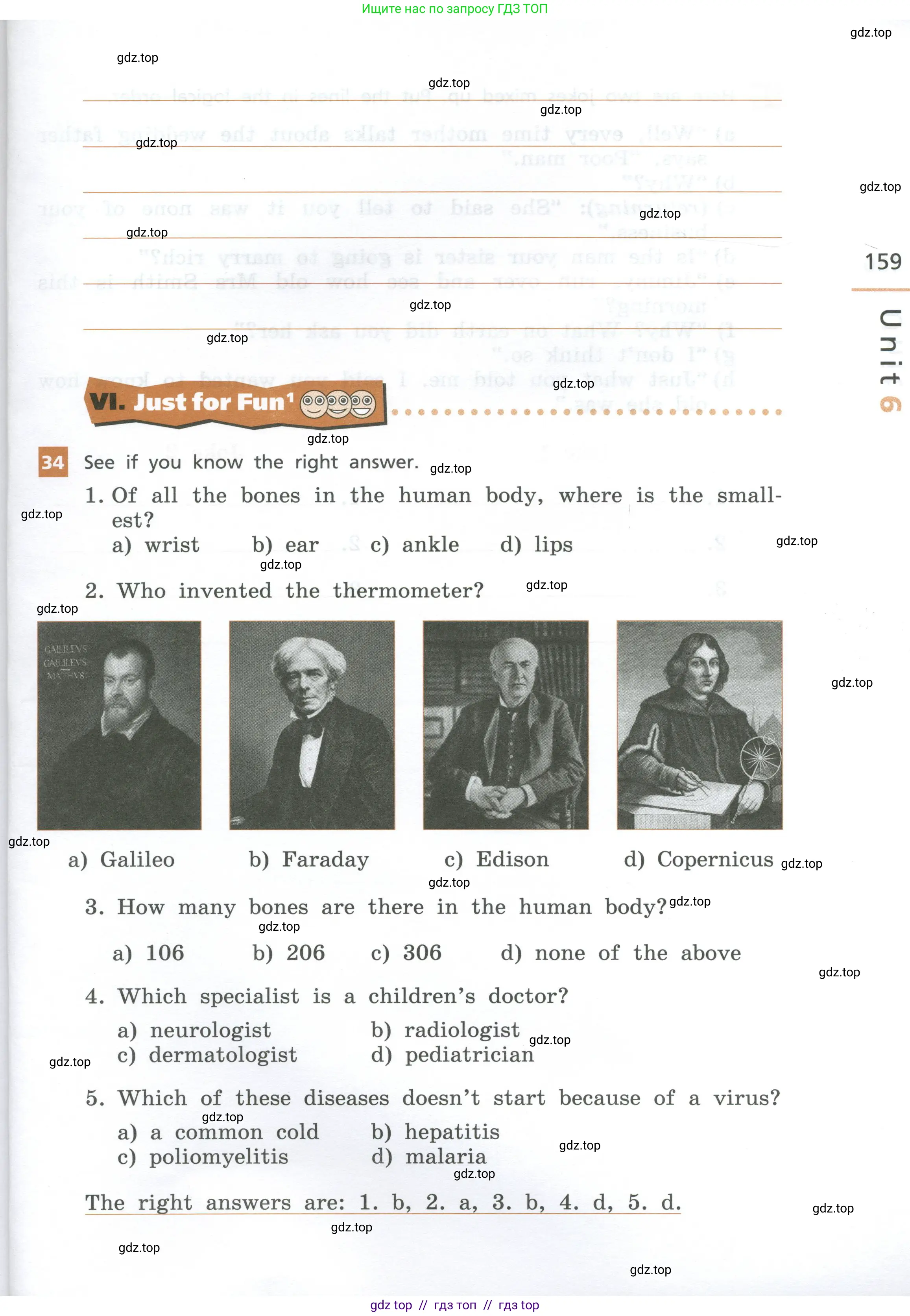 Английский язык (english), 7 класс рабочая тетрадь, авторы: Афанасьева Ольга Васильевна (Afanasyeva Olga), Михеева Ирина Владимировна (Mikheeva Irina), Баранова Ксения Михайловна (Baranova Ksenia), издательство Просвещение, Москва, 2024, белого цвета, страница 159