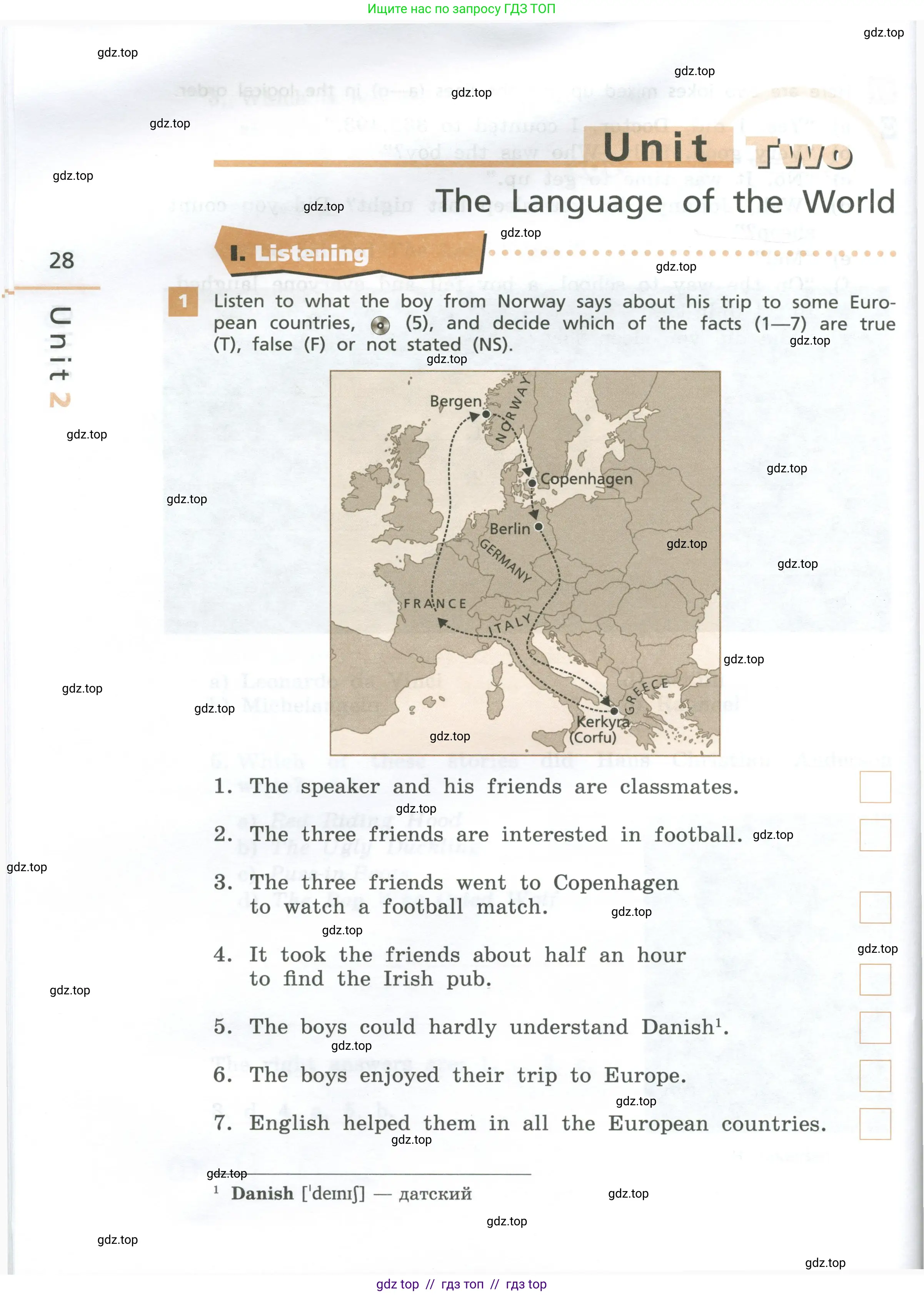 Английский язык (english), 7 класс рабочая тетрадь, авторы: Афанасьева Ольга Васильевна (Afanasyeva Olga), Михеева Ирина Владимировна (Mikheeva Irina), Баранова Ксения Михайловна (Baranova Ksenia), издательство Просвещение, Москва, 2024, белого цвета, страница 28