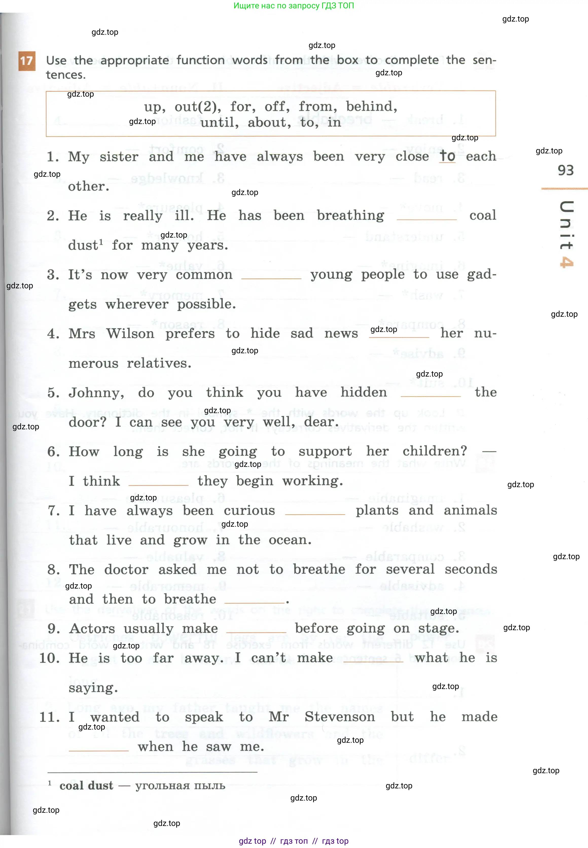 Английский язык (english), 7 класс рабочая тетрадь, авторы: Афанасьева Ольга Васильевна (Afanasyeva Olga), Михеева Ирина Владимировна (Mikheeva Irina), Баранова Ксения Михайловна (Baranova Ksenia), издательство Просвещение, Москва, 2024, белого цвета, страница 93