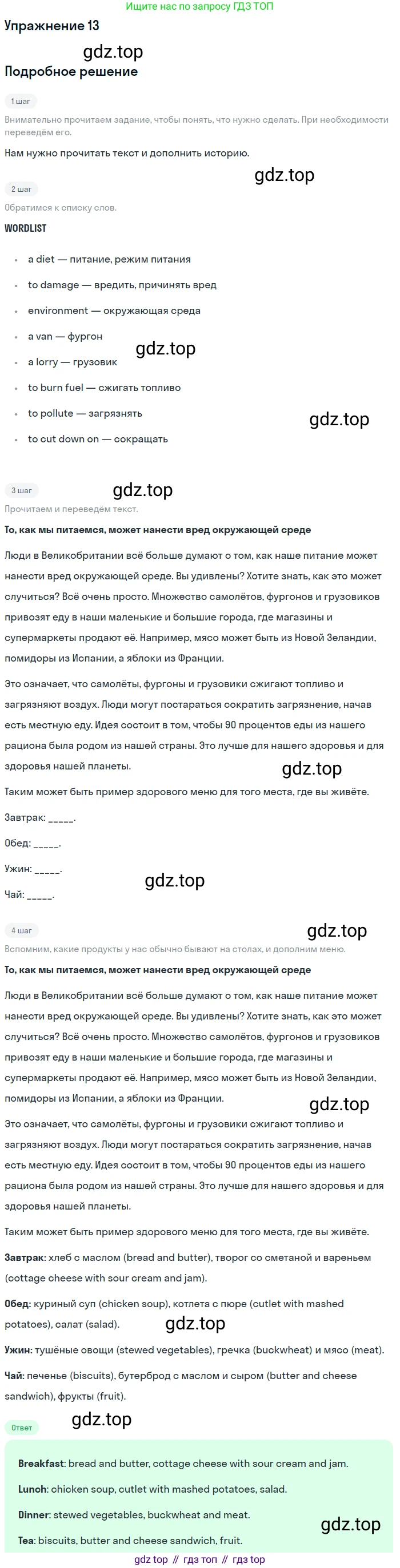 Английский язык (english), 7 класс рабочая тетрадь, авторы: Афанасьева Ольга Васильевна (Afanasyeva Olga), Михеева Ирина Владимировна (Mikheeva Irina), Баранова Ксения Михайловна (Baranova Ksenia), издательство Просвещение, Москва, 2024, белого цвета, страница 117, номер 13, Решение 2016-2023