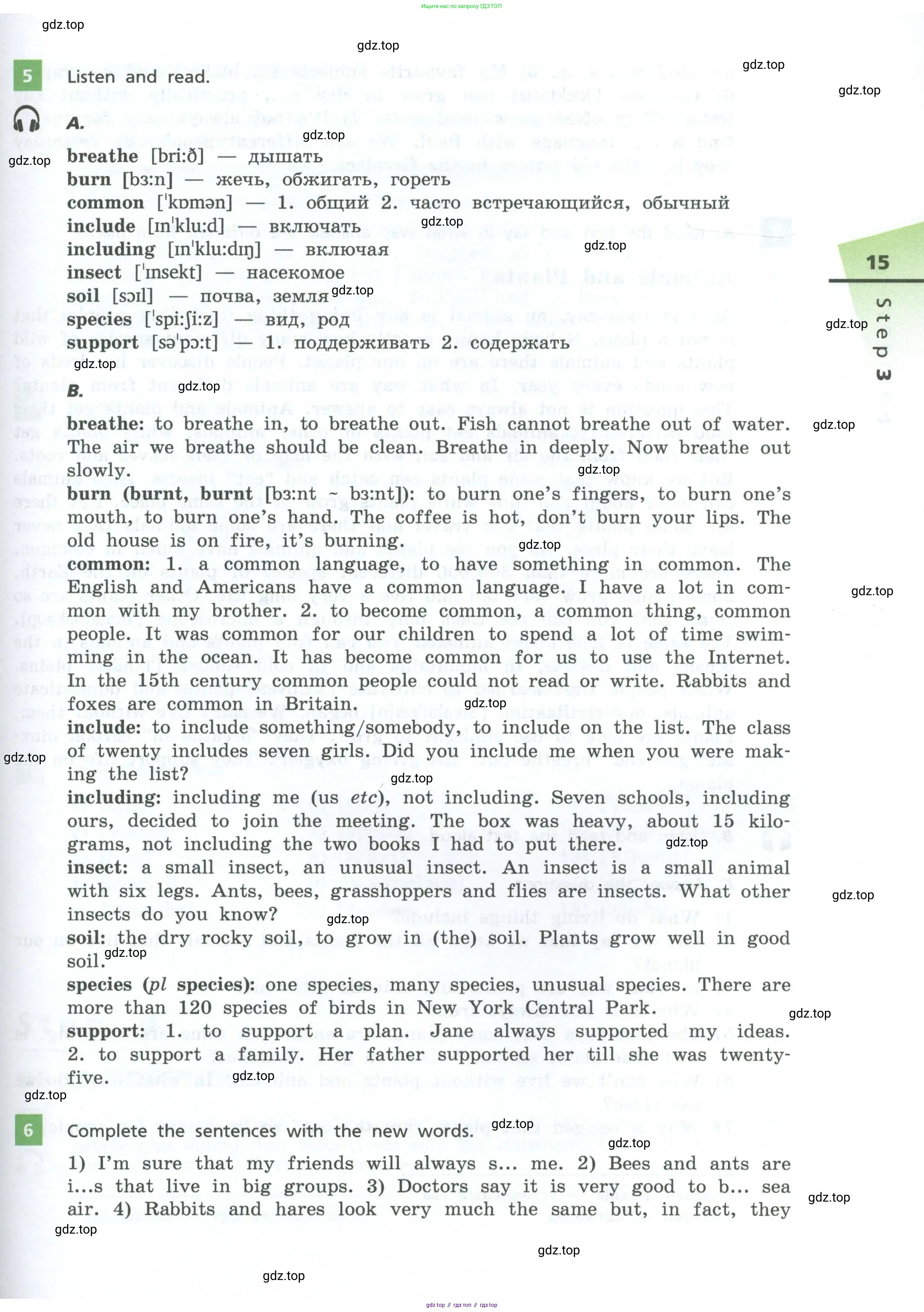 Английский язык (english), 7 класс Учебник, авторы: Афанасьева Ольга Васильевна (Afanasyeva Olga), Михеева Ирина Владимировна (Mikheeva Irina), Баранова Ксения Михайловна (Baranova Ksenia), издательство Просвещение, Москва, 2024, Часть 1, страница 15