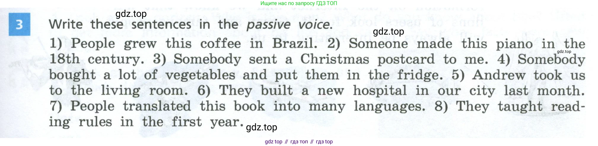 Английский язык (english), 7 класс Учебник, авторы: Афанасьева Ольга Васильевна (Afanasyeva Olga), Михеева Ирина Владимировна (Mikheeva Irina), Баранова Ксения Михайловна (Baranova Ksenia), издательство Просвещение, Москва, 2024, Часть 2, страница 61, номер 3, Условие 2024