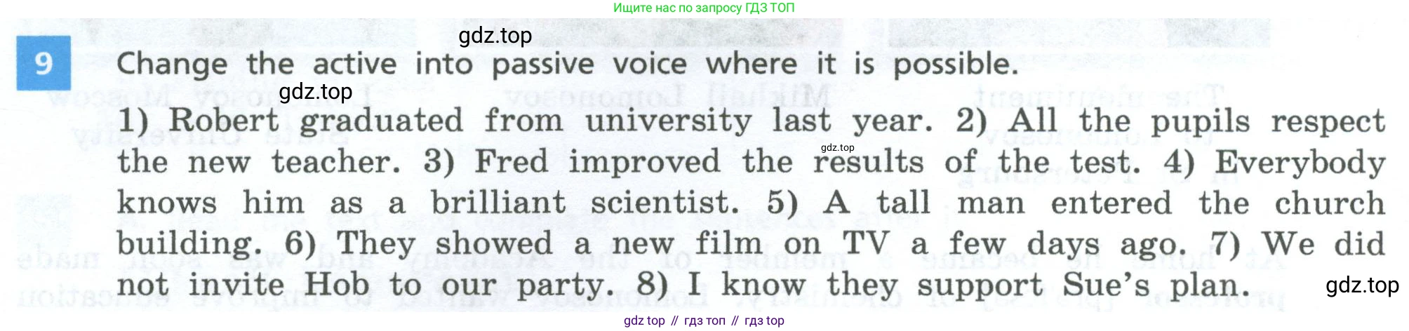 Английский язык (english), 7 класс Учебник, авторы: Афанасьева Ольга Васильевна (Afanasyeva Olga), Михеева Ирина Владимировна (Mikheeva Irina), Баранова Ксения Михайловна (Baranova Ksenia), издательство Просвещение, Москва, 2024, Часть 2, страница 72, номер 9, Условие 2024