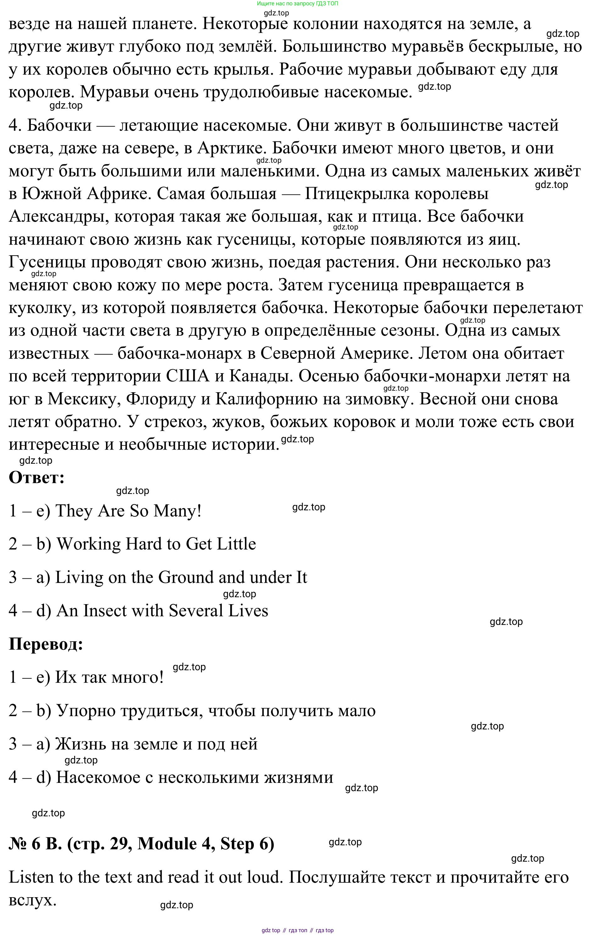 Английский язык (english), 7 класс Учебник, авторы: Афанасьева Ольга Васильевна (Afanasyeva Olga), Михеева Ирина Владимировна (Mikheeva Irina), Баранова Ксения Михайловна (Baranova Ksenia), издательство Просвещение, Москва, 2024, Часть 2, страница 28, номер 6, Решение 2024 (продолжение 2)