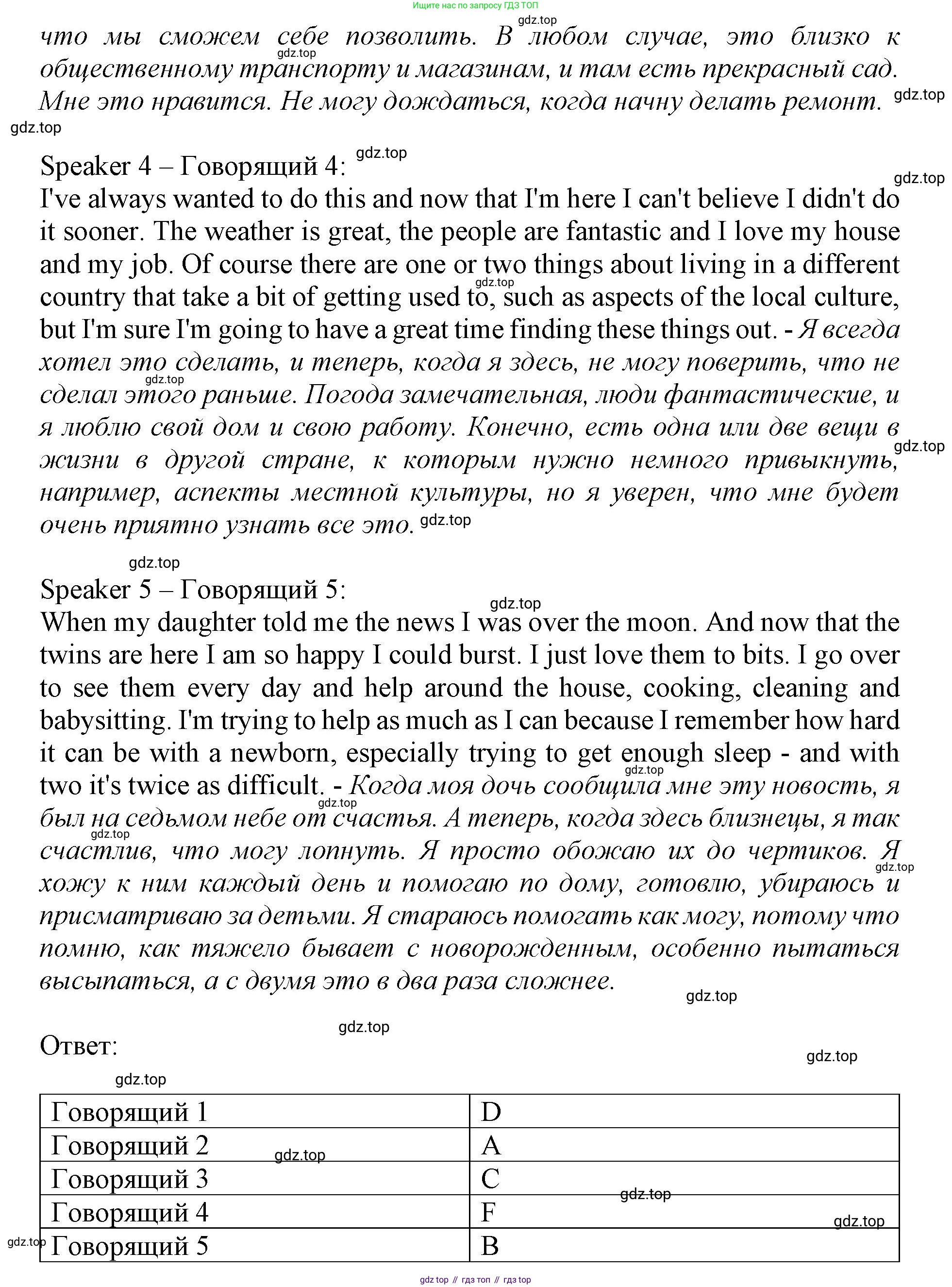 ГДЗ Английский язык (english), 7 класс контрольные задания (test booklet), авторы: Баранова Ксения Михайловна (Baranova Ksenia), Дули Дженни (Dooley Jenny), Мильруд Радислав Петрович (Millrood Radislav), Эванс Вирджиния (Evans Virginia), издательство Просвещение, Москва, 2023, серого цвета, страница 28, номер F, Решение 1 (2015-2022) (продолжение 2)