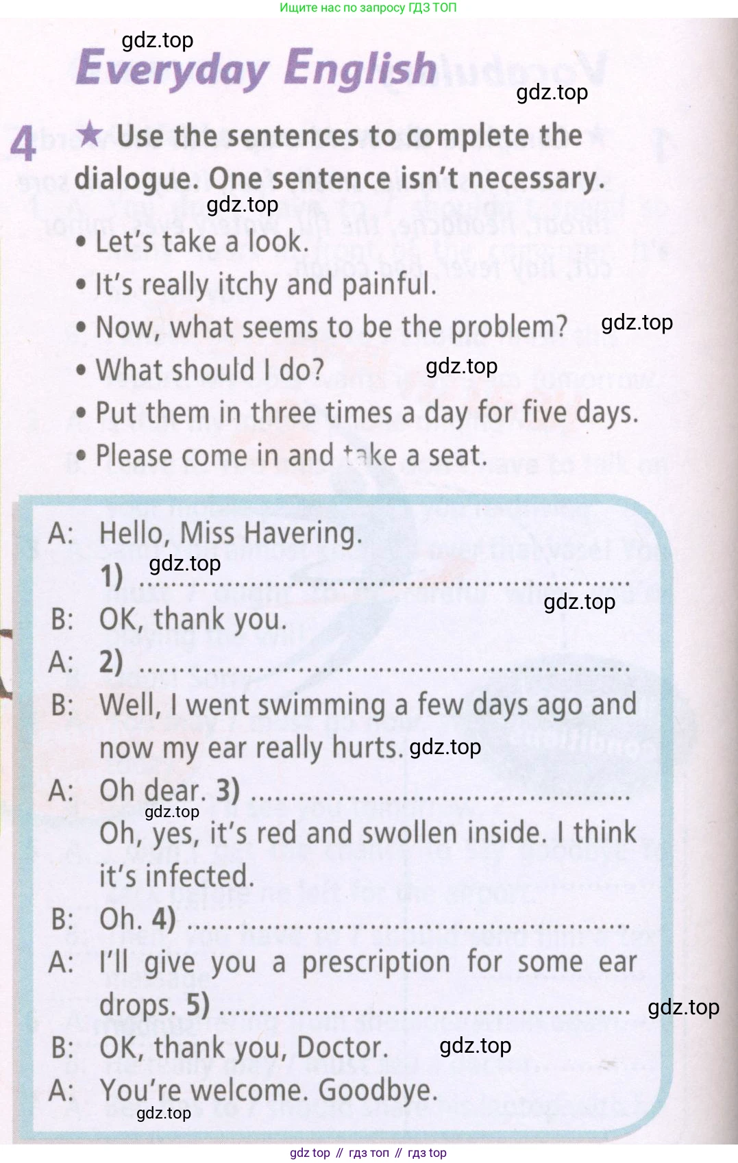 Английский язык (english), 7 класс Рабочая тетрадь (workbook), авторы: Баранова Ксения Михайловна (Baranova Ksenia), Дули Дженни (Dooley Jenny), Копылова Виктория Викторовна (Kopylova Victoria), Мильруд Радислав Петрович (Millrood Radislav), Эванс Вирджиния (Evans Virginia), издательство Просвещение, Москва, 2023, белого цвета, страница 36, номер 4, Условия 2023-2027