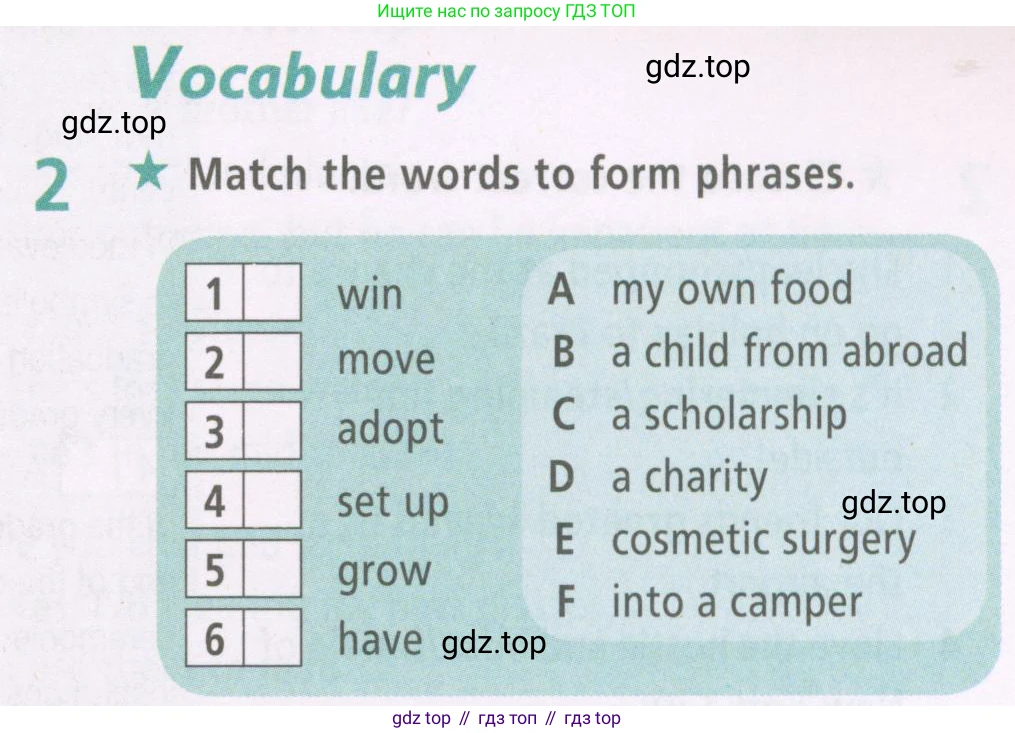 Английский язык (english), 7 класс Рабочая тетрадь (workbook), авторы: Баранова Ксения Михайловна (Baranova Ksenia), Дули Дженни (Dooley Jenny), Копылова Виктория Викторовна (Kopylova Victoria), Мильруд Радислав Петрович (Millrood Radislav), Эванс Вирджиния (Evans Virginia), издательство Просвещение, Москва, 2023, белого цвета, страница 47, номер 2, Условия 2023-2027