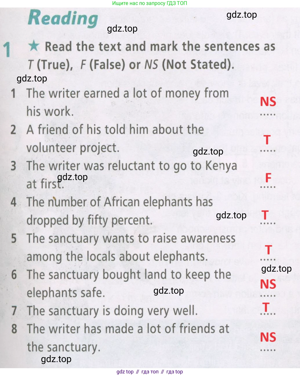 Английский язык (english), 7 класс Рабочая тетрадь (workbook), авторы: Баранова Ксения Михайловна (Baranova Ksenia), Дули Дженни (Dooley Jenny), Копылова Виктория Викторовна (Kopylova Victoria), Мильруд Радислав Петрович (Millrood Radislav), Эванс Вирджиния (Evans Virginia), издательство Просвещение, Москва, 2023, белого цвета, страница 47, номер 1, Решение 2 (2023-2027)