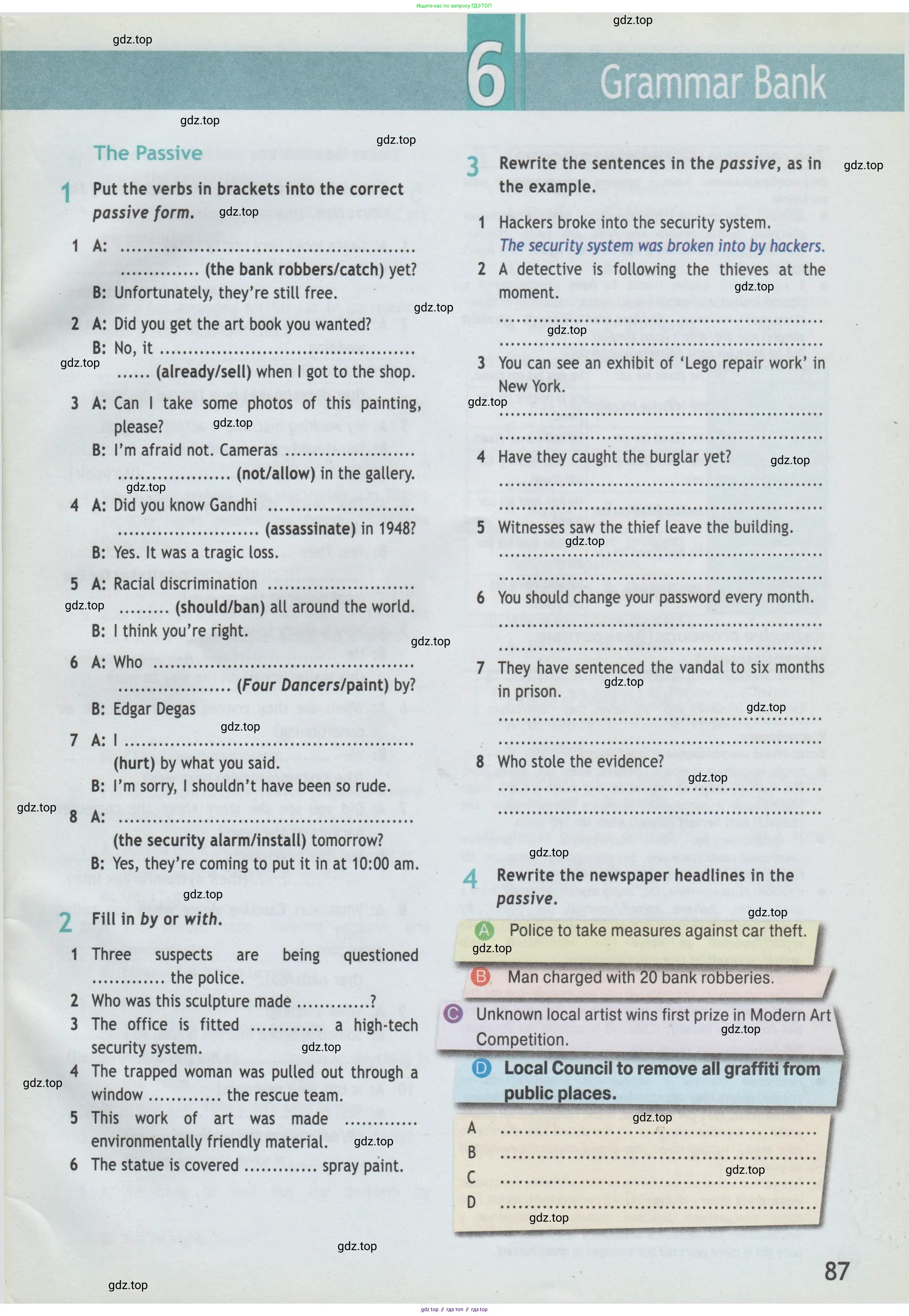 Английский язык (english), 7 класс Рабочая тетрадь (workbook), авторы: Баранова Ксения Михайловна (Baranova Ksenia), Дули Дженни (Dooley Jenny), Копылова Виктория Викторовна (Kopylova Victoria), Мильруд Радислав Петрович (Millrood Radislav), Эванс Вирджиния (Evans Virginia), издательство Просвещение, Москва, 2023, белого цвета, страница 87