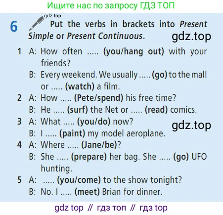 Английский язык (english), 7 класс Учебник (Student's book), авторы: Баранова Ксения Михайловна (Baranova Ksenia), Дули Дженни (Dooley Jenny), Копылова С А, Мильруд Радислав Петрович (Millrood Radislav), Эванс Вирджиния (Evans Virginia), издательство Просвещение, Москва, 2023, белого цвета, страница 11, номер 6, Условие 2023-2027