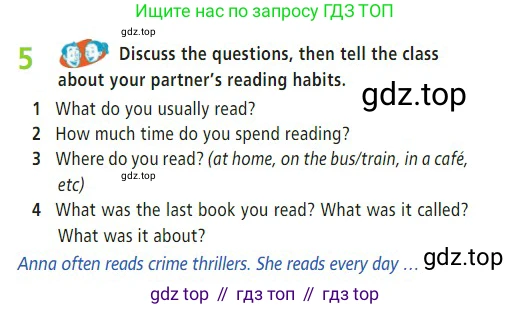 Английский язык (english), 7 класс Учебник (Student's book), авторы: Баранова Ксения Михайловна (Baranova Ksenia), Дули Дженни (Dooley Jenny), Копылова С А, Мильруд Радислав Петрович (Millrood Radislav), Эванс Вирджиния (Evans Virginia), издательство Просвещение, Москва, 2023, белого цвета, страница 36, номер 5, Условие 2023-2027