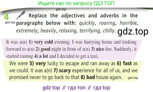 Английский язык (english), 7 класс Учебник (Student's book), авторы: Баранова Ксения Михайловна (Baranova Ksenia), Дули Дженни (Dooley Jenny), Копылова С А, Мильруд Радислав Петрович (Millrood Radislav), Эванс Вирджиния (Evans Virginia), издательство Просвещение, Москва, 2023, белого цвета, страница 37, номер 4, Условие 2023-2027