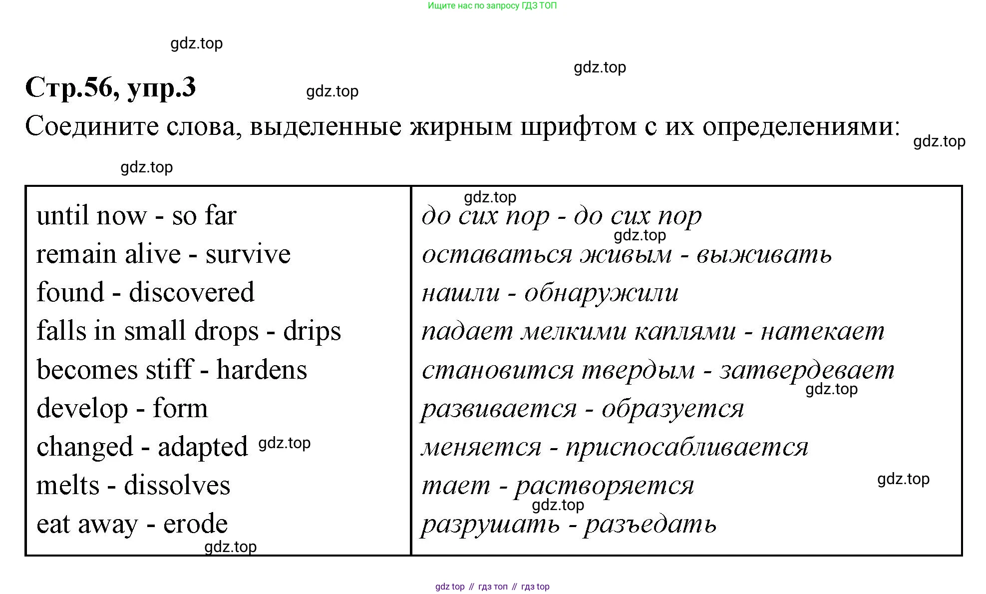 Английский язык (english), 7 класс Учебник (Student's book), авторы: Баранова Ксения Михайловна (Baranova Ksenia), Дули Дженни (Dooley Jenny), Копылова С А, Мильруд Радислав Петрович (Millrood Radislav), Эванс Вирджиния (Evans Virginia), издательство Просвещение, Москва, 2023, белого цвета, страница 56, номер 3, Решение 2023-2027