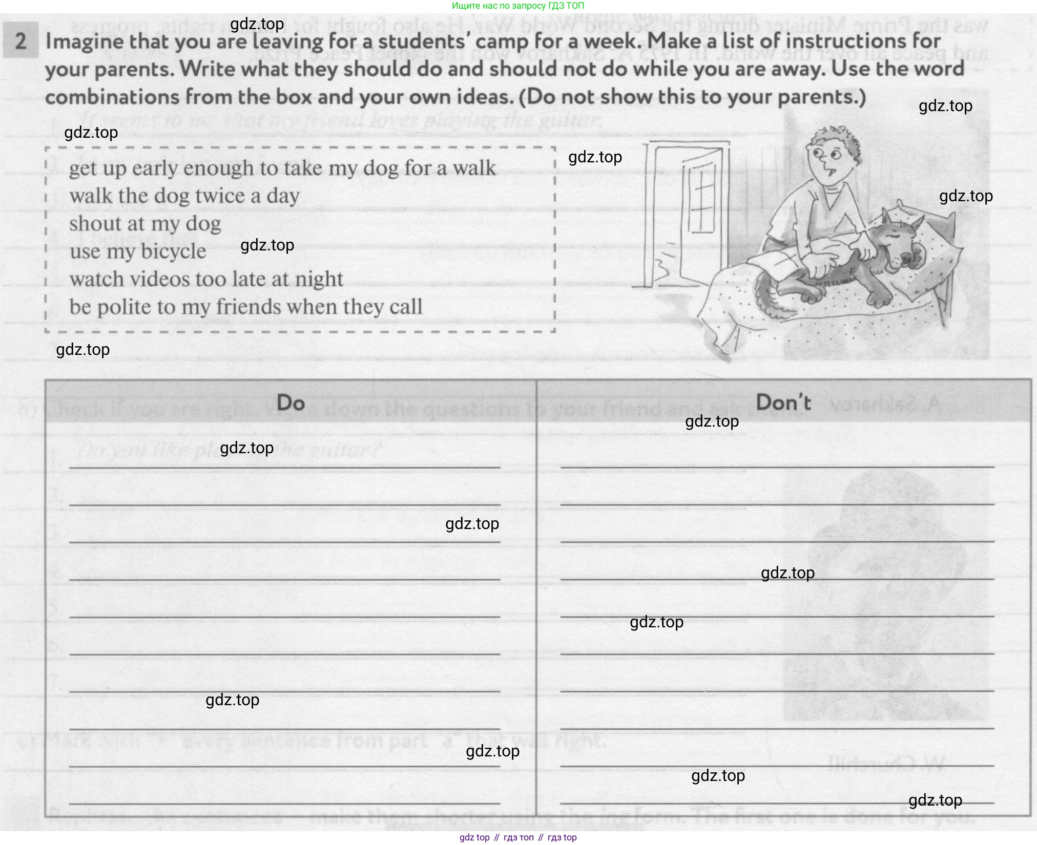 Английский язык (english), 7 класс рабочая тетрадь с контрольными работами (workbook + tests), авторы: Биболетова Мерем Забатовна, Бабушис Елена Евгеньевна, издательство Аст-Астрель, Москва, 2016, страница 18, номер 2, Условие