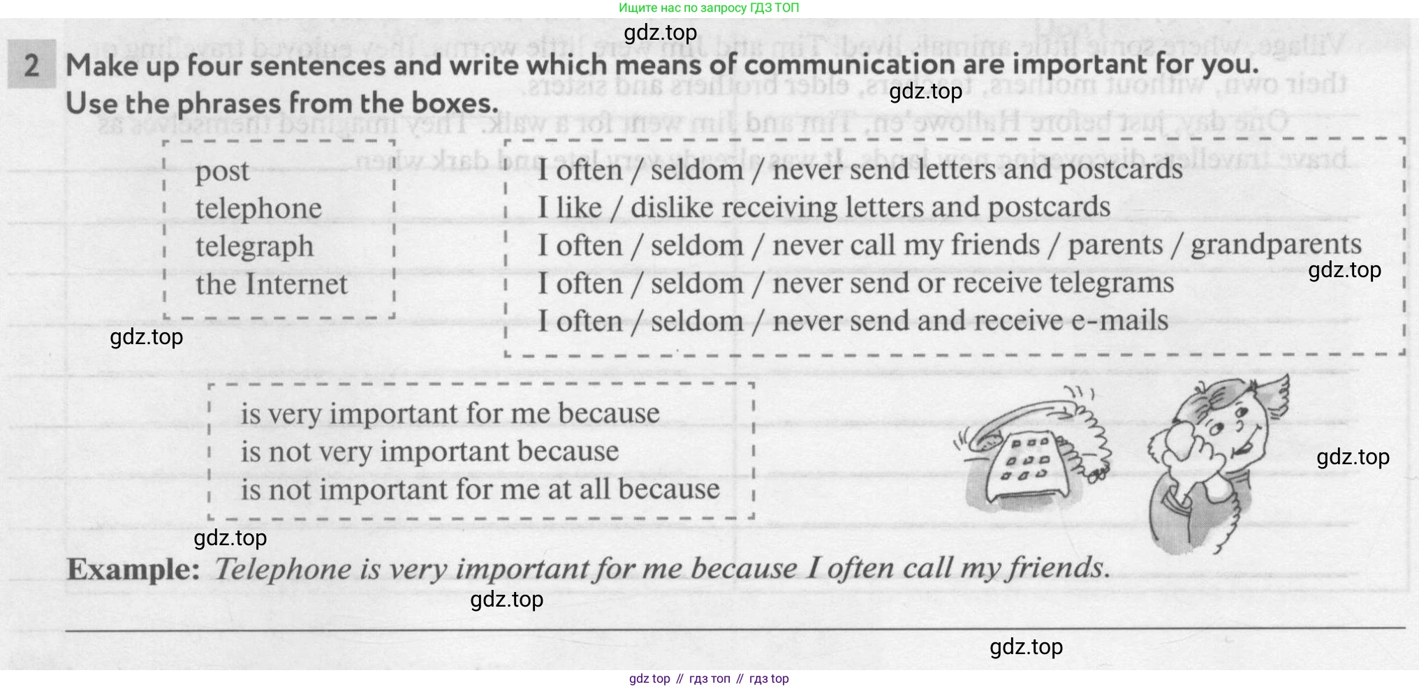 Английский язык (english), 7 класс рабочая тетрадь с контрольными работами (workbook + tests), авторы: Биболетова Мерем Забатовна, Бабушис Елена Евгеньевна, издательство Аст-Астрель, Москва, 2016, страница 20, номер 2, Условие