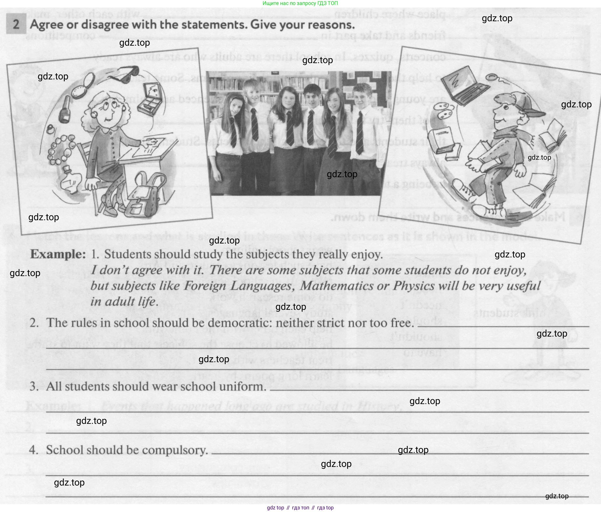 Английский язык (english), 7 класс рабочая тетрадь с контрольными работами (workbook + tests), авторы: Биболетова Мерем Забатовна, Бабушис Елена Евгеньевна, издательство Аст-Астрель, Москва, 2016, страница 60, номер 2, Условие