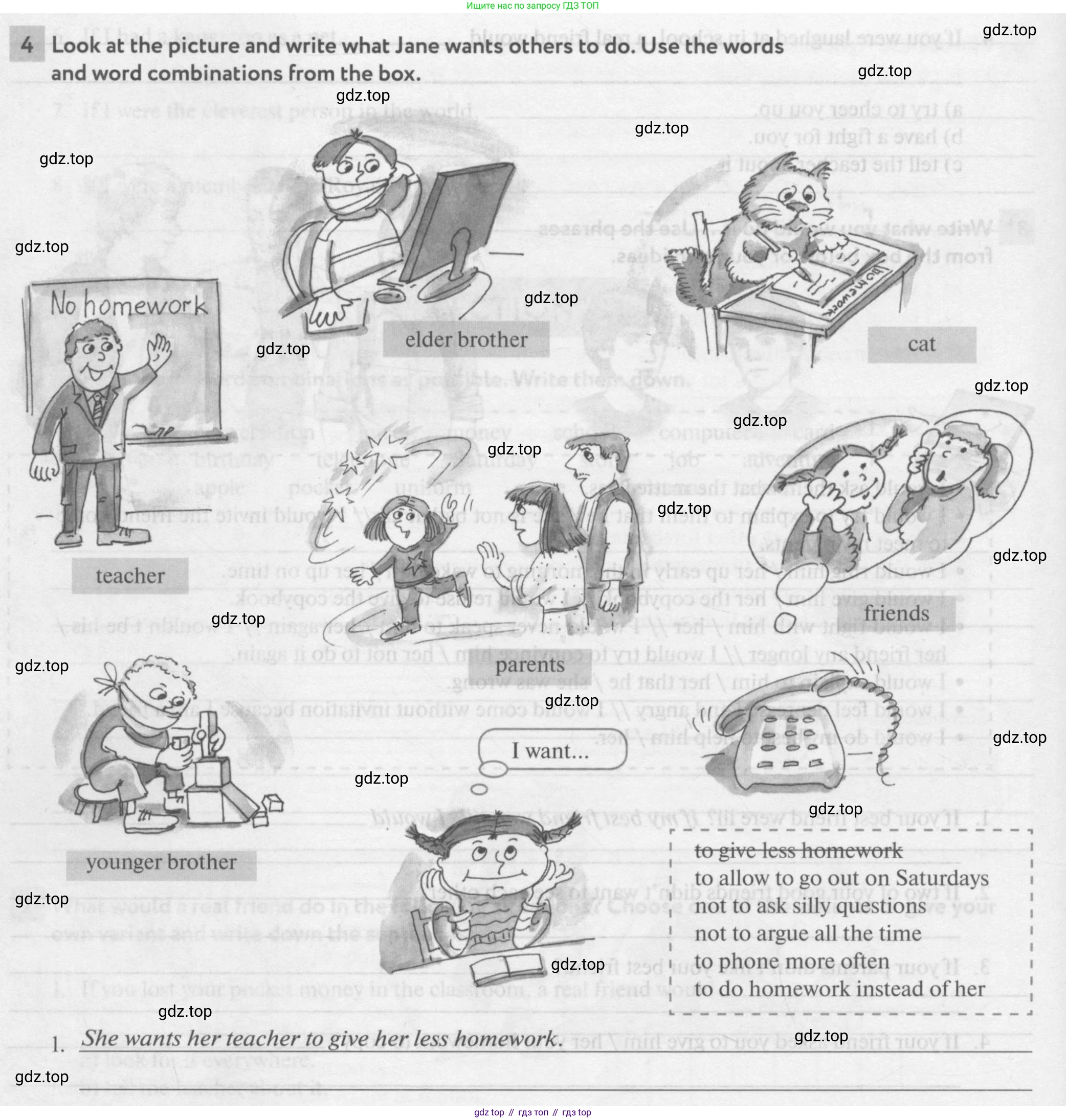 Английский язык (english), 7 класс рабочая тетрадь с контрольными работами (workbook + tests), авторы: Биболетова Мерем Забатовна, Бабушис Елена Евгеньевна, издательство Аст-Астрель, Москва, 2016, страница 70, номер 4, Условие