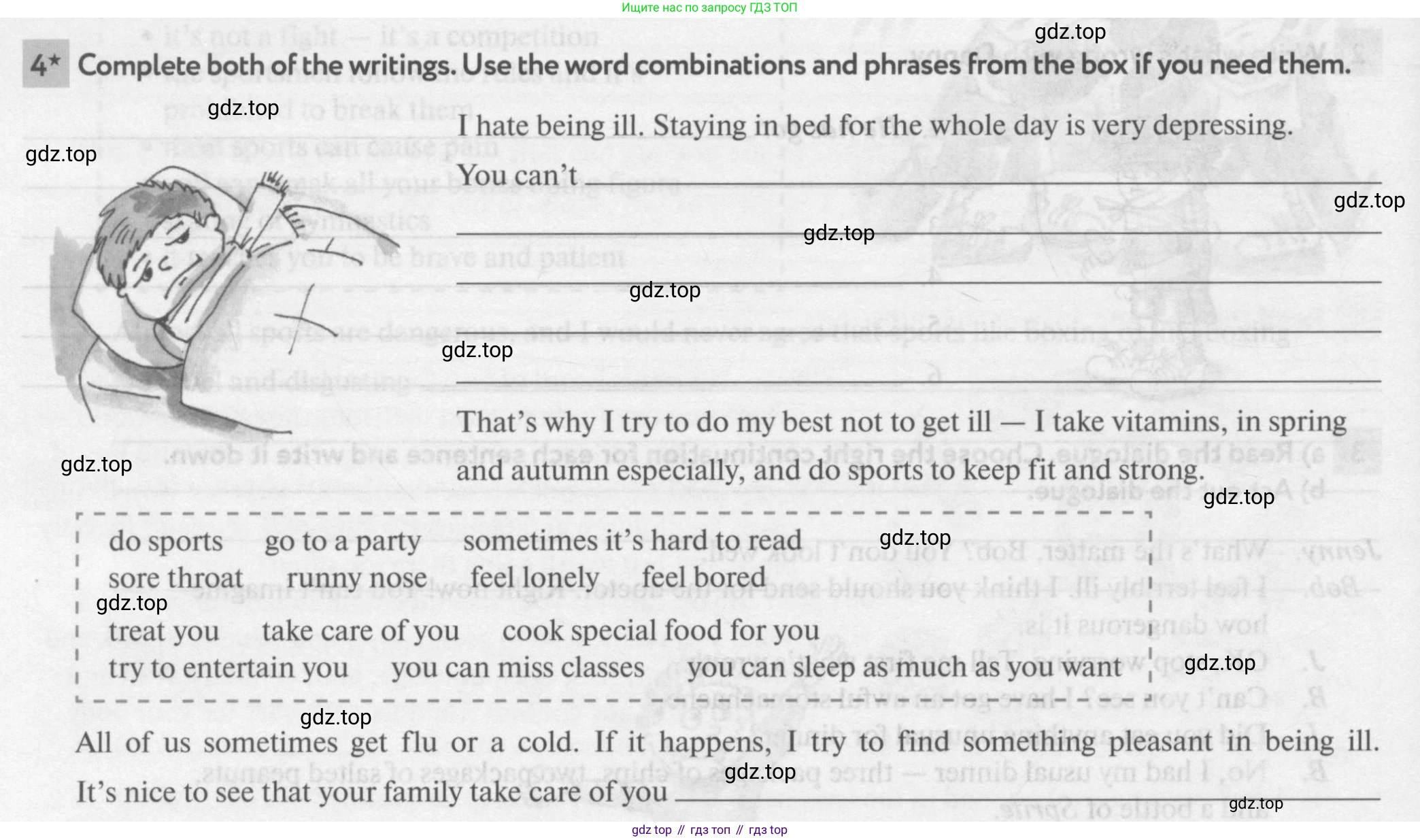 Английский язык (english), 7 класс рабочая тетрадь с контрольными работами (workbook + tests), авторы: Биболетова Мерем Забатовна, Бабушис Елена Евгеньевна, издательство Аст-Астрель, Москва, 2016, страница 82, номер 4, Условие