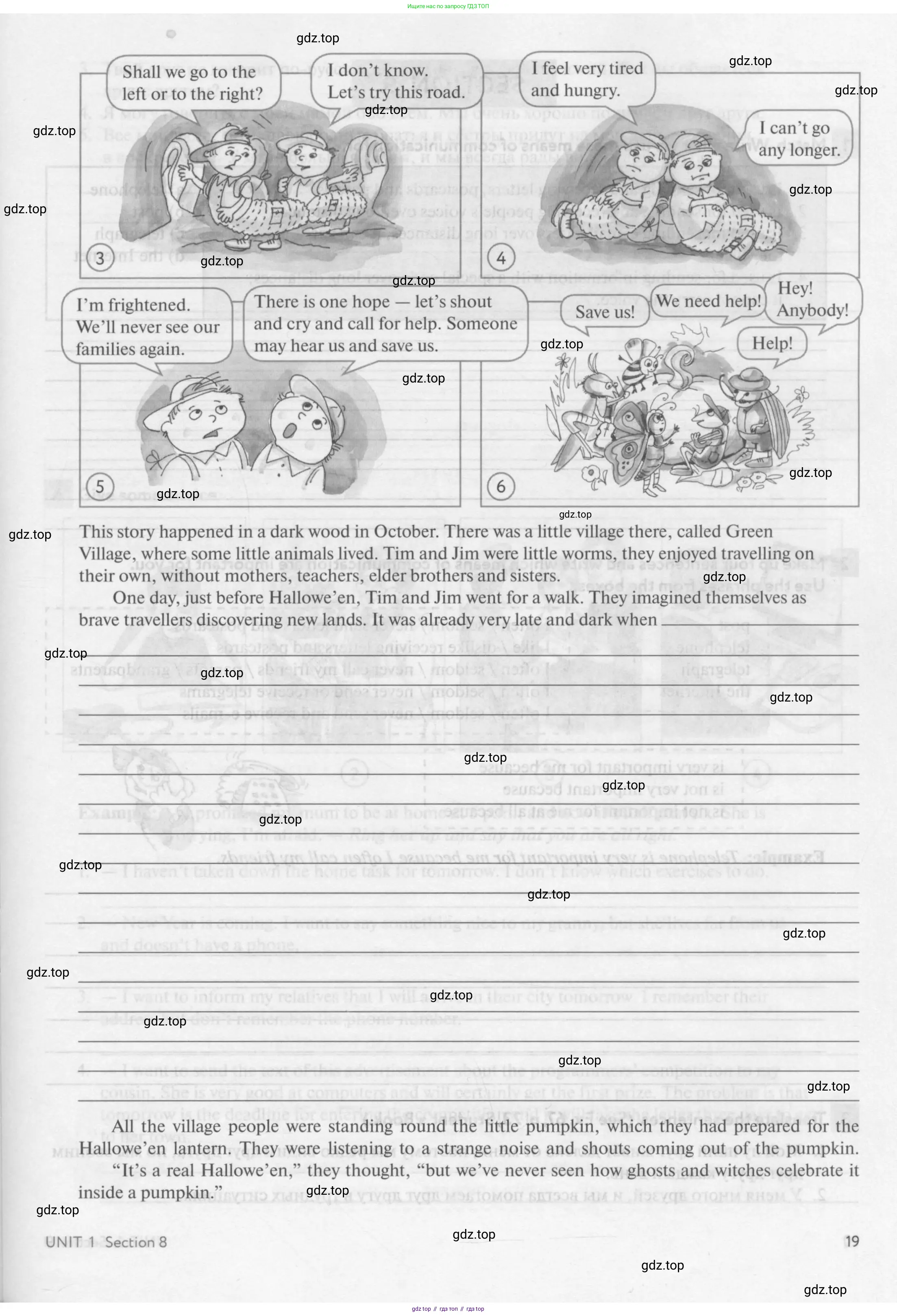 Английский язык (english), 7 класс рабочая тетрадь с контрольными работами (workbook + tests), авторы: Биболетова Мерем Забатовна, Бабушис Елена Евгеньевна, издательство Аст-Астрель, Москва, 2016, страница 19