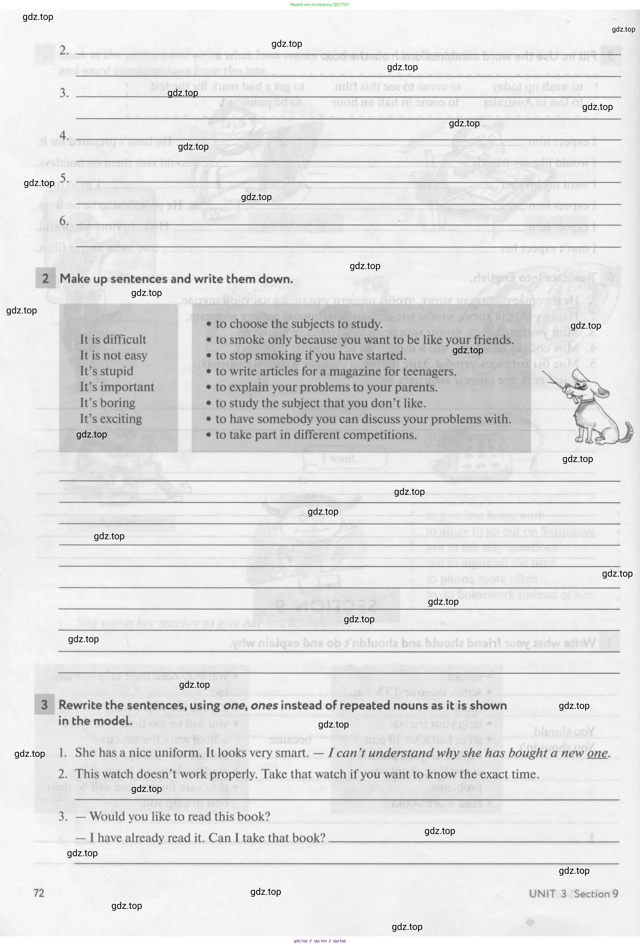 Английский язык (english), 7 класс рабочая тетрадь с контрольными работами (workbook + tests), авторы: Биболетова Мерем Забатовна, Бабушис Елена Евгеньевна, издательство Аст-Астрель, Москва, 2016, страница 72