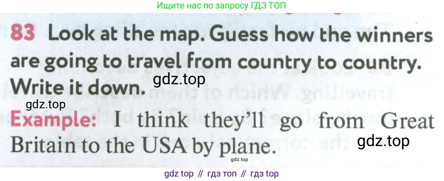 Английский язык (english), 7 класс Учебник (Student's book), автор: Биболетова Мерем Забатовна, издательство Просвещение, Москва, 2023, страница 53, номер 83, Условие 2023-2024