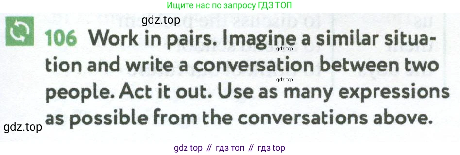Английский язык (english), 7 класс Учебник (Student's book), автор: Биболетова Мерем Забатовна, издательство Просвещение, Москва, 2023, страница 89, номер 106, Условие 2023-2024