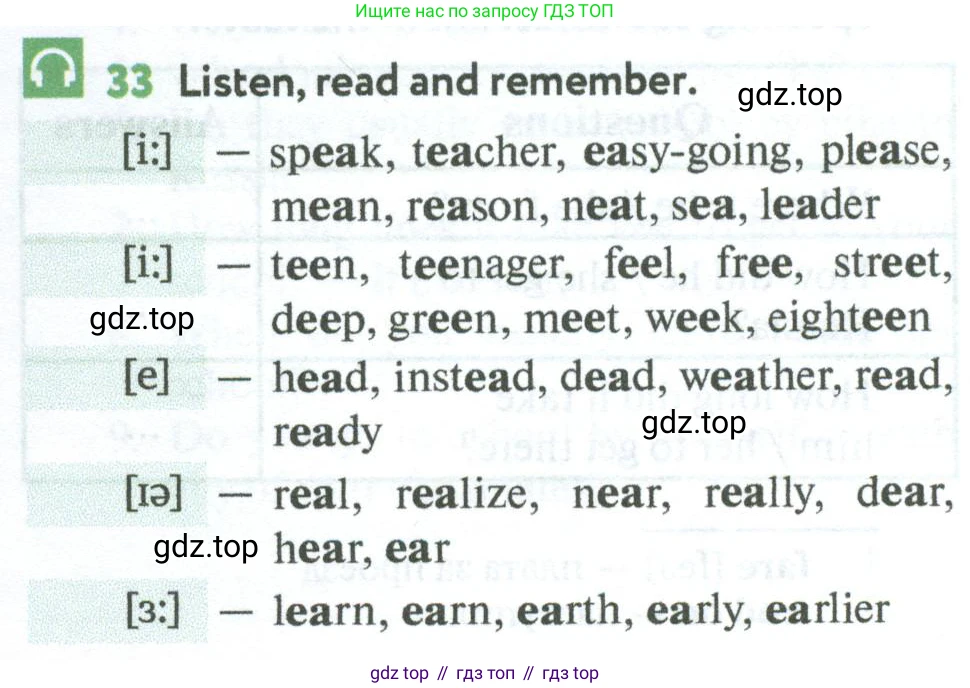 Английский язык (english), 7 класс Учебник (Student's book), автор: Биболетова Мерем Забатовна, издательство Просвещение, Москва, 2023, страница 70, номер 33, Условие 2023-2024