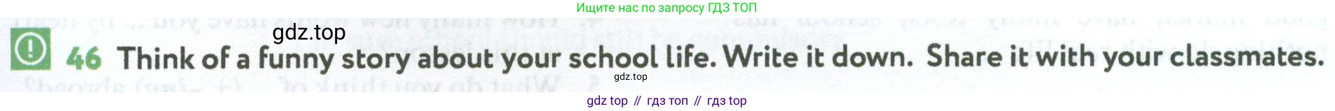 Английский язык (english), 7 класс Учебник (Student's book), автор: Биболетова Мерем Забатовна, издательство Просвещение, Москва, 2023, страница 73, номер 46, Условие 2023-2024