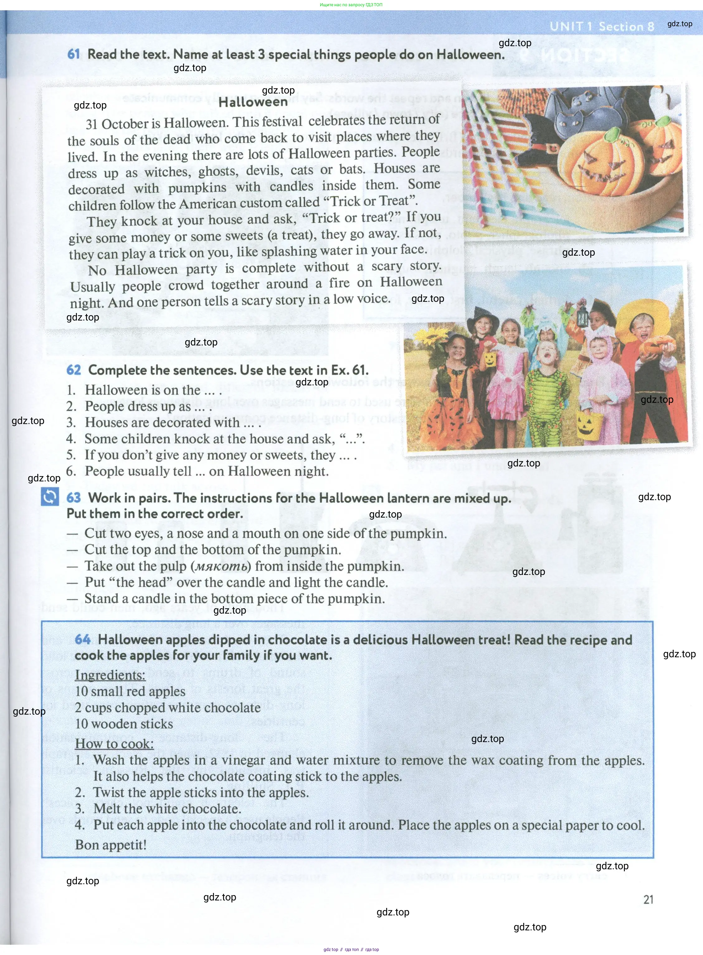 Английский язык (english), 7 класс Учебник (Student's book), автор: Биболетова Мерем Забатовна, издательство Просвещение, Москва, 2023, страница 21