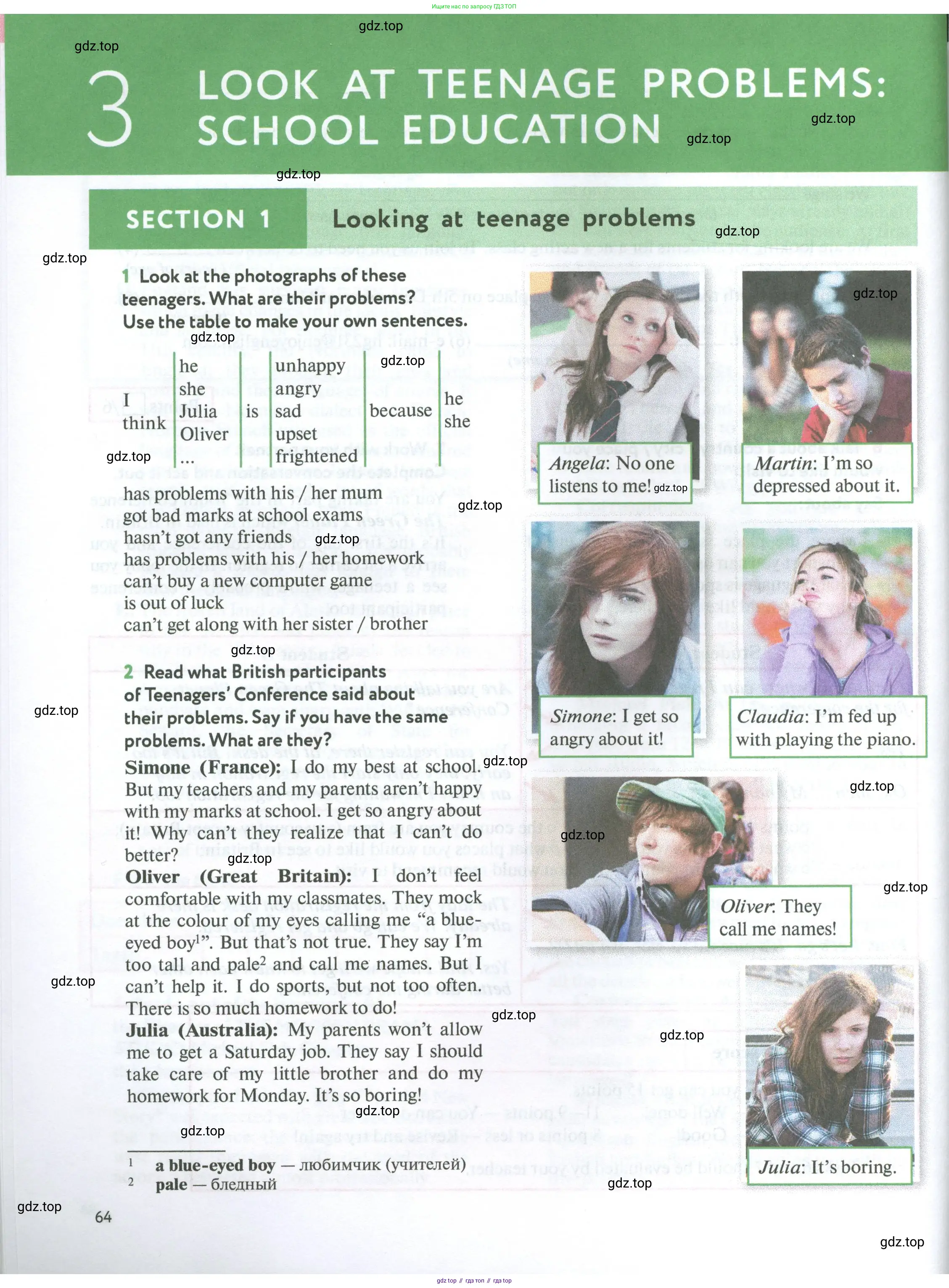 Английский язык (english), 7 класс Учебник (Student's book), автор: Биболетова Мерем Забатовна, издательство Просвещение, Москва, 2023, страница 64