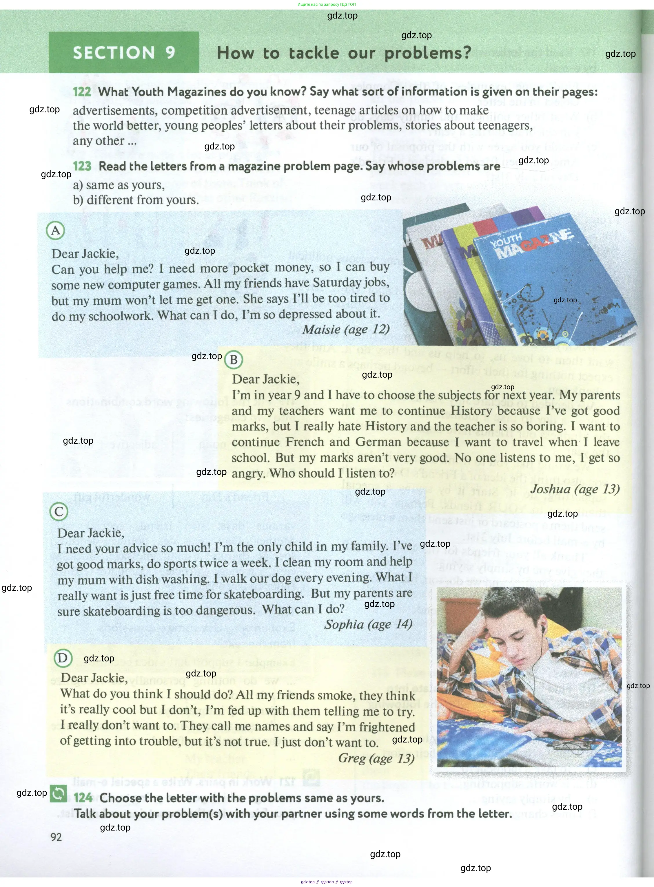 Английский язык (english), 7 класс Учебник (Student's book), автор: Биболетова Мерем Забатовна, издательство Просвещение, Москва, 2023, страница 92