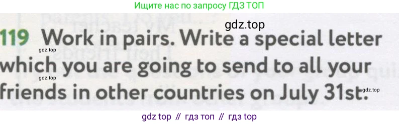 Английский язык (english), 7 класс Учебник (Student's book), автор: Биболетова Мерем Забатовна, издательство Просвещение, Москва, 2023, страница 91, номер 119, Условие 2017-2022