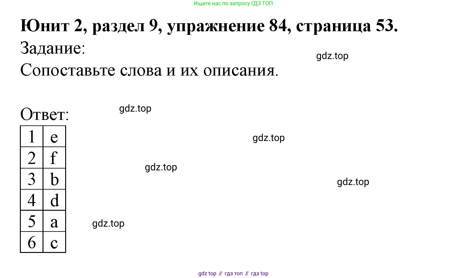 Английский язык (english), 7 класс Учебник (Student's book), автор: Биболетова Мерем Забатовна, издательство Просвещение, Москва, 2023, страница 53, номер 84, Решение 2023