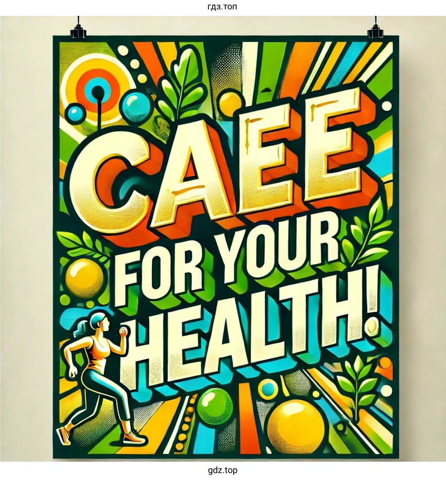 CARE FOR YOUR HEALTH! Береги своё здоровье!
