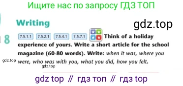 Английский язык (english), 7 класс Учебник (Student's book), авторы: Дули Дженни (Dooley Jenny), Оби Боб (Obee Bob), Мухамеджанова Наталья (Mukhamedjanova Natalya), Манапбаева Жаннура (Manapbayeva Zhannura), издательство Express Publishing, Алматы, 2025, зелёного цвета, страница 35, номер 8, Условие