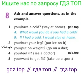 Английский язык (english), 7 класс Учебник (Student's book), авторы: Дули Дженни (Dooley Jenny), Оби Боб (Obee Bob), Мухамеджанова Наталья (Mukhamedjanova Natalya), Манапбаева Жаннура (Manapbayeva Zhannura), издательство Express Publishing, Алматы, 2025, зелёного цвета, страница 91, номер 8, Условие