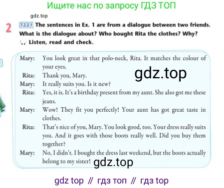 Английский язык (english), 7 класс Учебник (Student's book), авторы: Дули Дженни (Dooley Jenny), Оби Боб (Obee Bob), Мухамеджанова Наталья (Mukhamedjanova Natalya), Манапбаева Жаннура (Manapbayeva Zhannura), издательство Express Publishing, Алматы, 2025, зелёного цвета, страница 108, номер 2, Условие