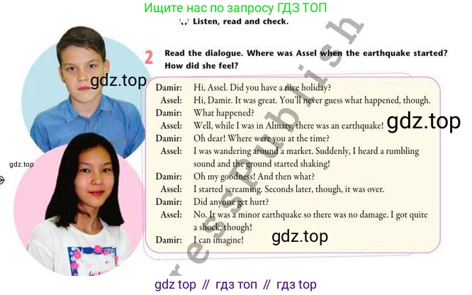 Английский язык (english), 7 класс Учебник (Student's book), авторы: Эванс Вирджиния (Evans Virginia), Дули Дженни (Dooley Jenny), Оби Боб (Obee Bob), издательство Express Publishing, Алматы, 2017, красного цвета, страница 82, номер 2, Условие
