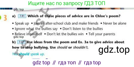 Английский язык (english), 7 класс Учебник (Student's book), авторы: Эванс Вирджиния (Evans Virginia), Дули Дженни (Dooley Jenny), Оби Боб (Obee Bob), издательство Express Publishing, Алматы, 2017, красного цвета, страница 96, номер 3, Условие