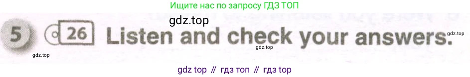 ГДЗ Английский язык (english), 7 класс рабочая тетрадь, авторы: Комарова Юлия Александровна, Ларионова Ирина Владимировна, издательство Русское слово, Москва, 2022, розового цвета, страница 50, номер 5, Условие