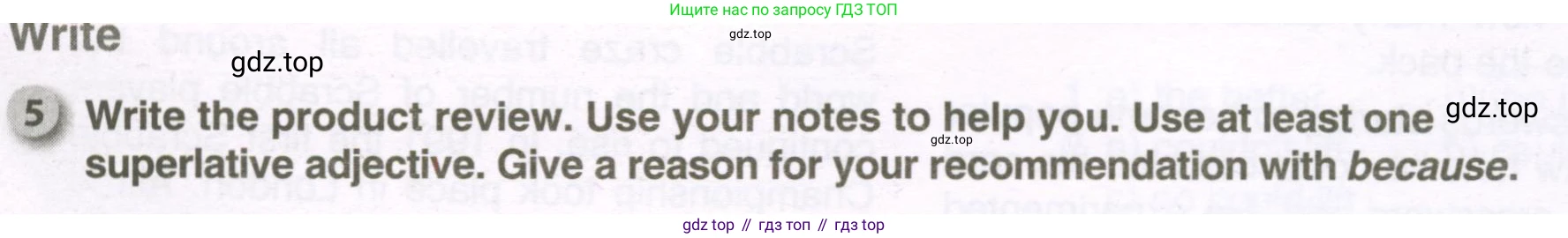 ГДЗ Английский язык (english), 7 класс рабочая тетрадь, авторы: Комарова Юлия Александровна, Ларионова Ирина Владимировна, издательство Русское слово, Москва, 2022, розового цвета, страница 62, номер 5, Условие